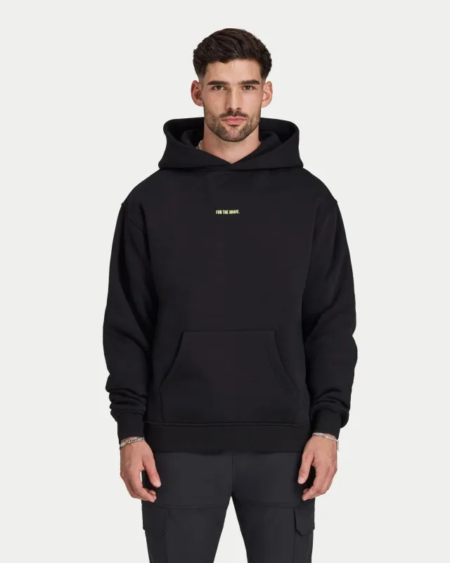 Mens For the Brave Oversized Hoodie made by HERA