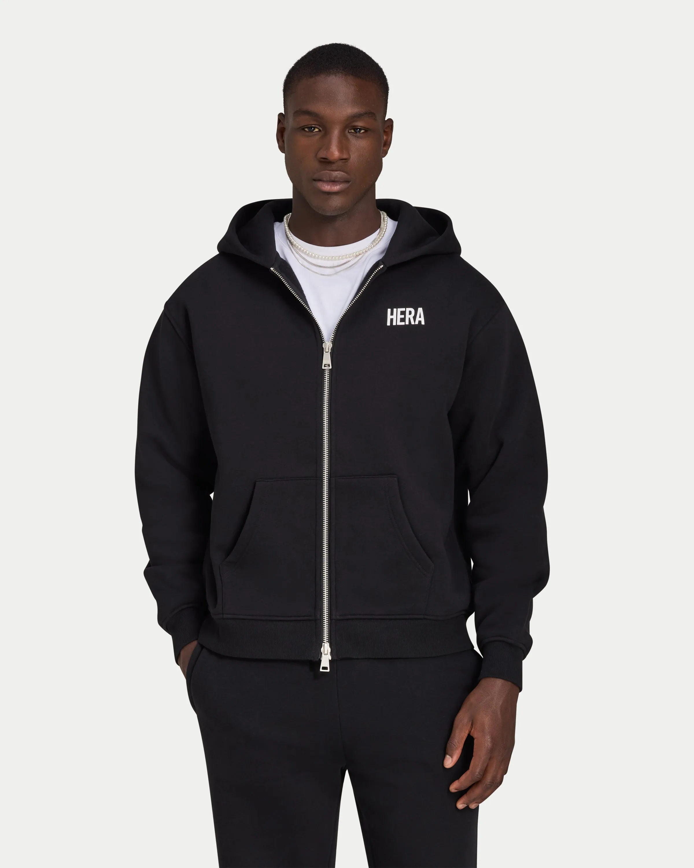 Mens Staple Oversized Zip up Hoodie sold by HERA