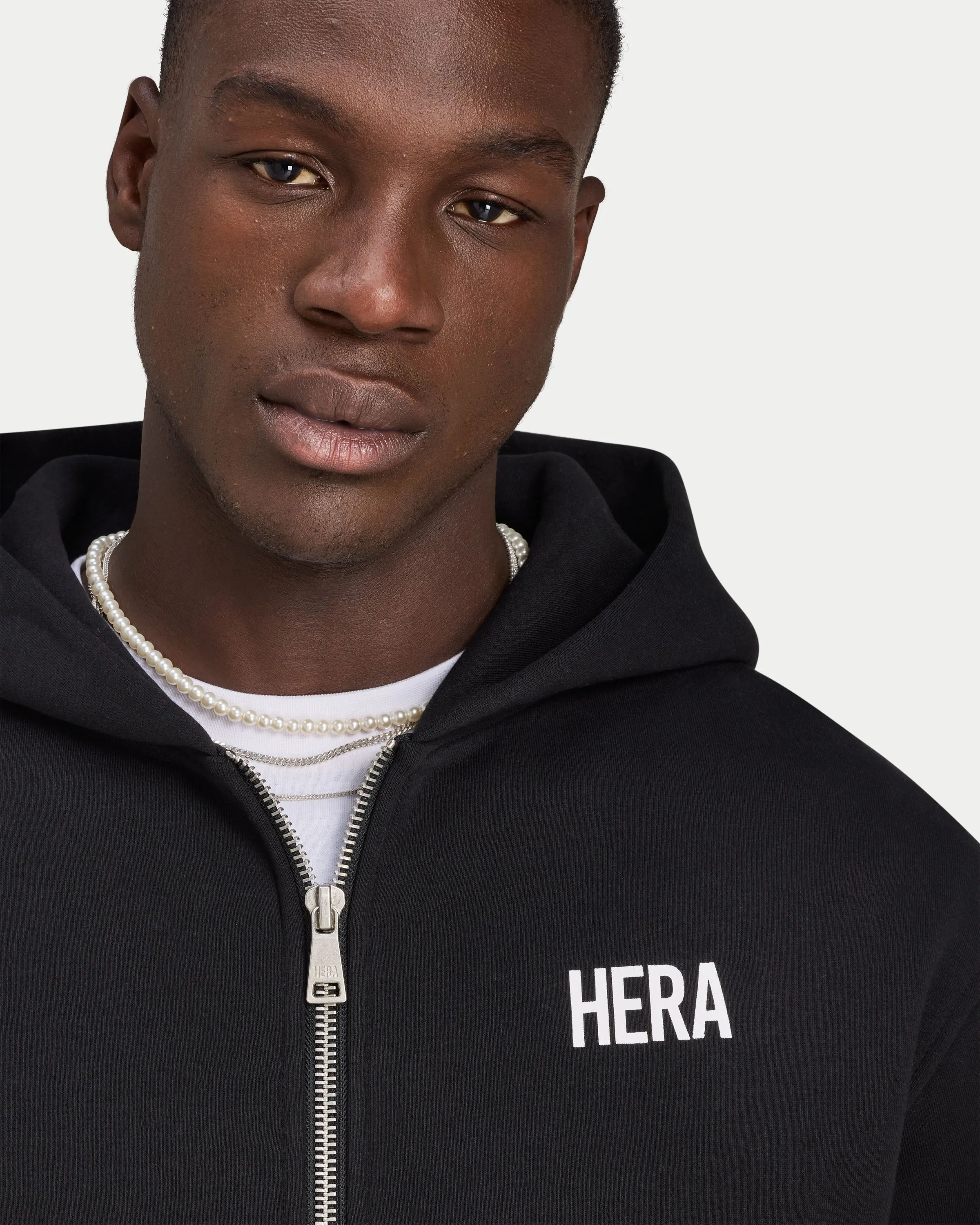 Mens Staple Oversized Zip up Hoodie sold by HERA product image thumbnail 3