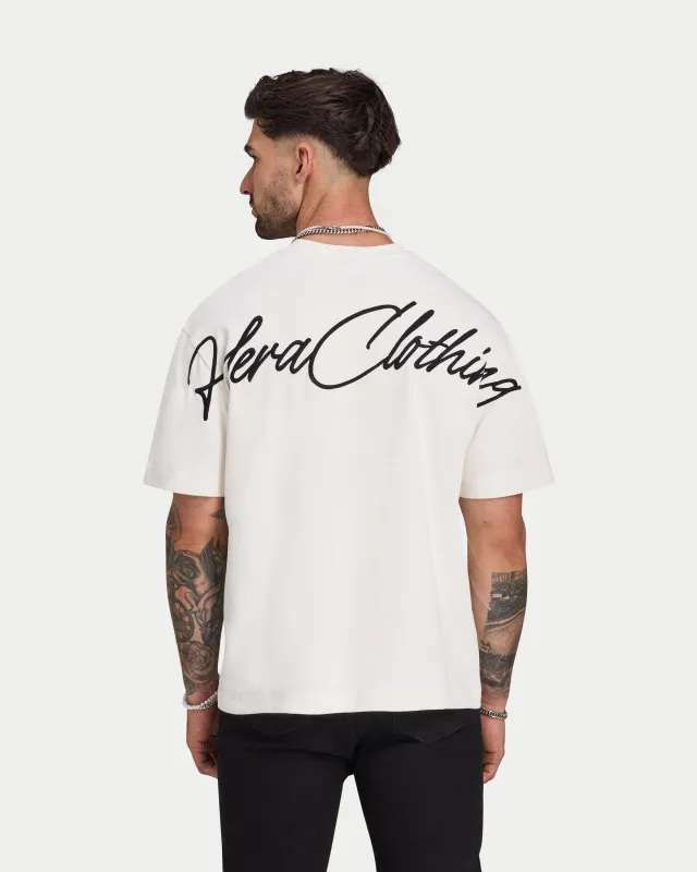 Mens Script Heavyweight T-shirt made by HERA
