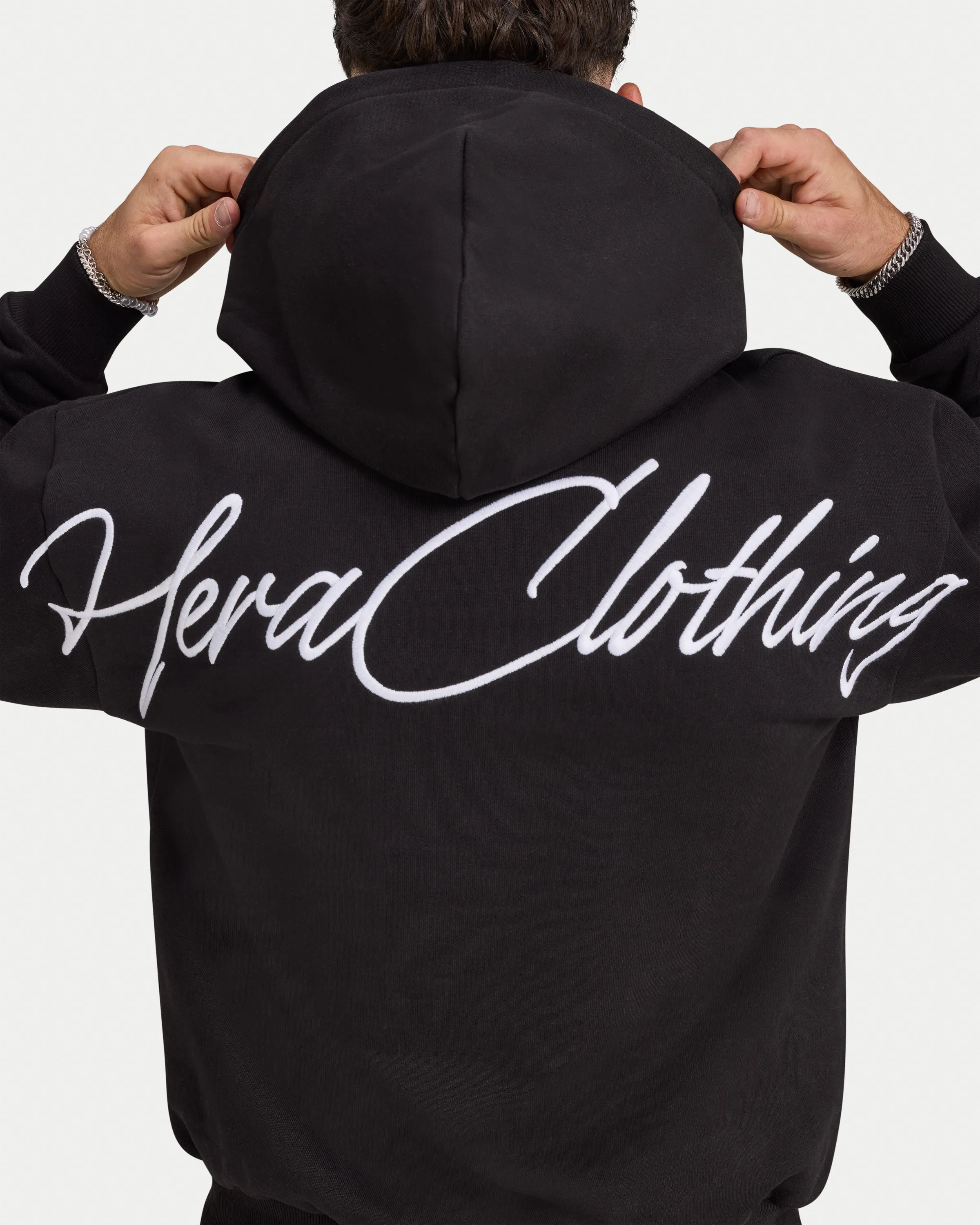 Mens Script Heavyweight Hoodie sold by HERA product image thumbnail 5