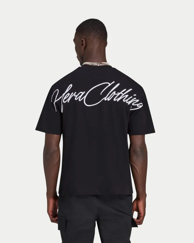 Mens Script Heavyweight T-shirt made by HERA