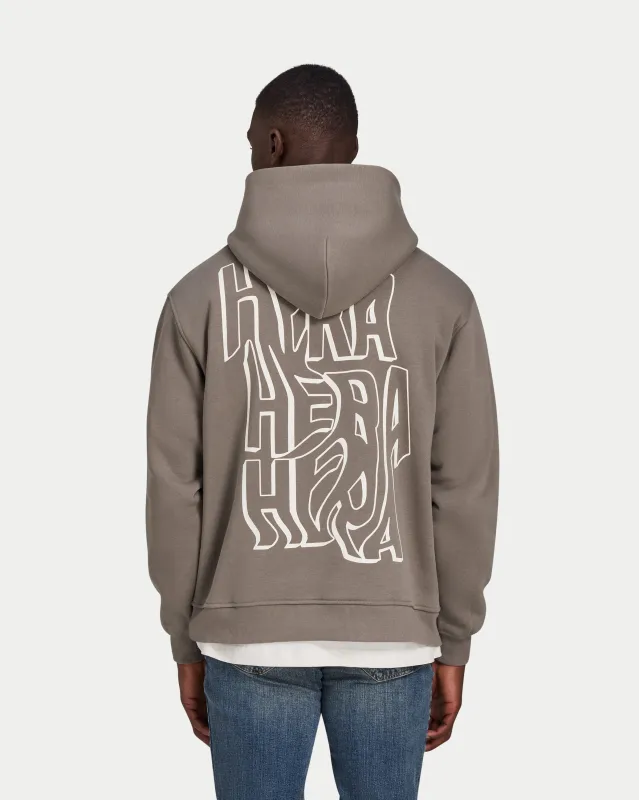 Mens Graffiti Oversized Hoodie made by HERA