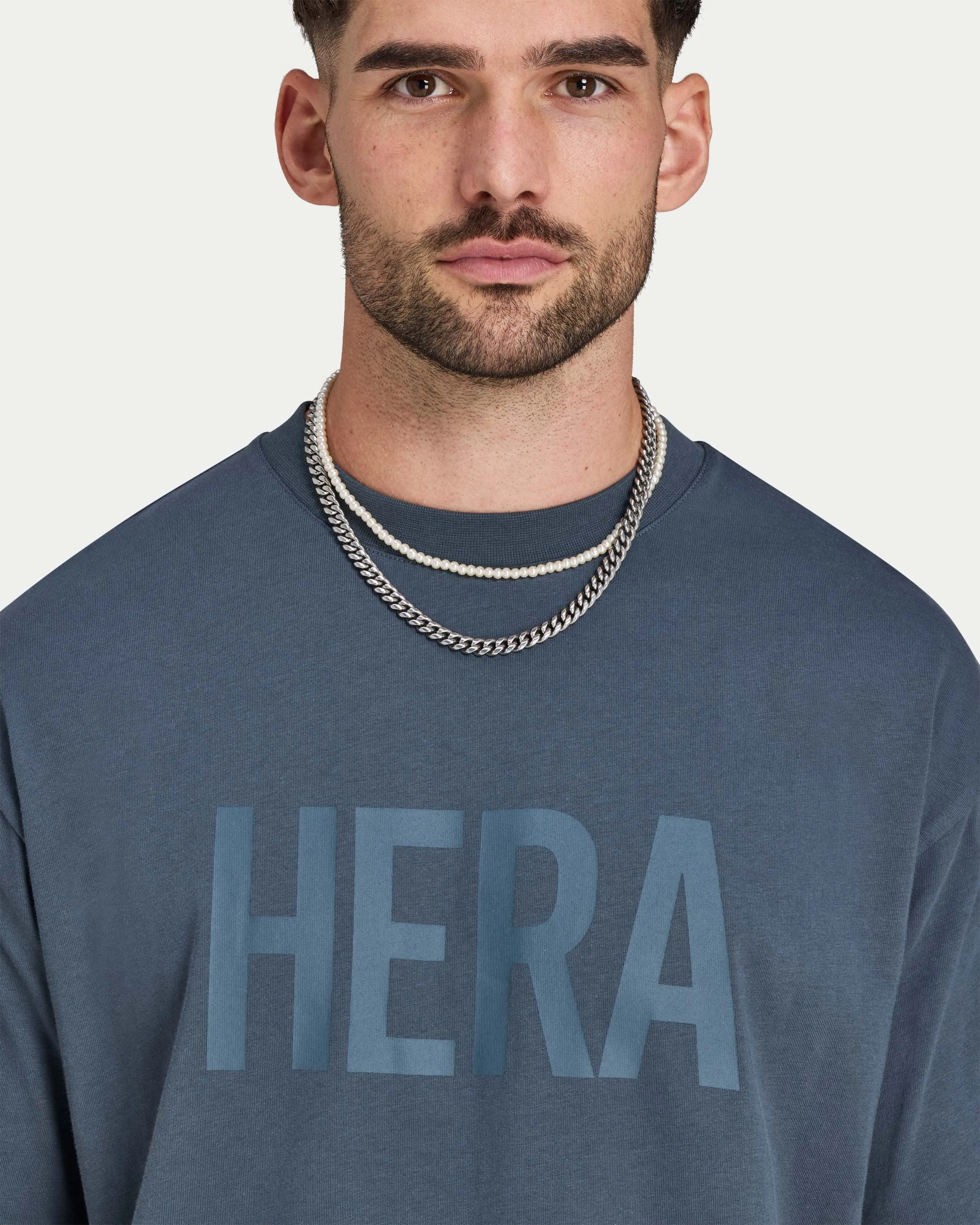 Mens Label Oversized T-Shirt sold by HERA product image thumbnail 5