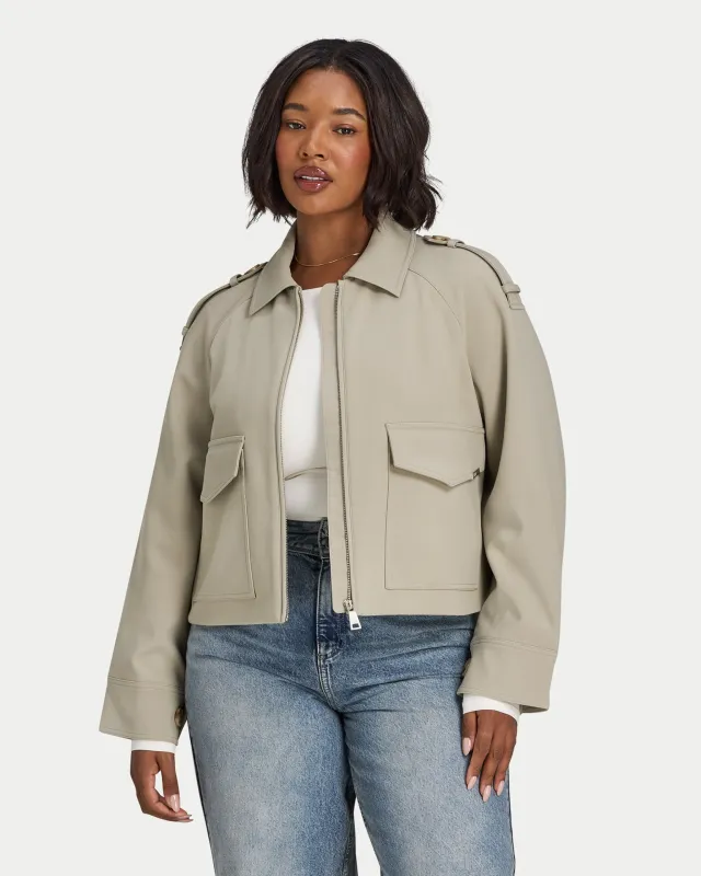 Womens Studio Collared Jacket made by HERA