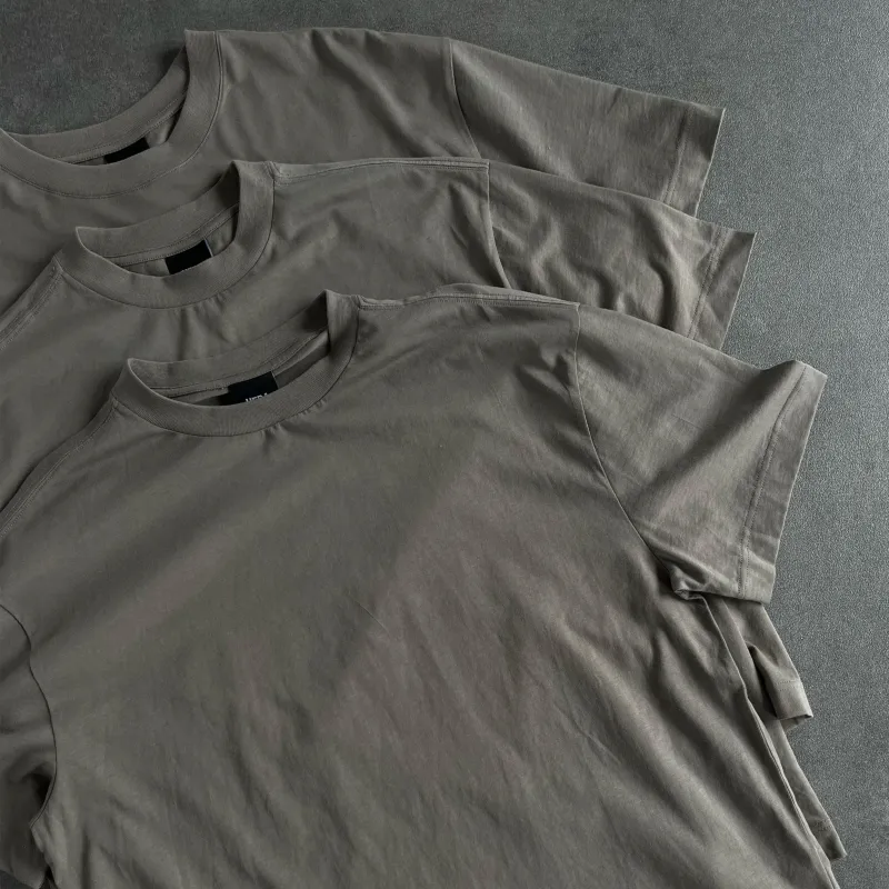 Blanks T-Shirt Pack of 3 - Marsh Grey made by HERA