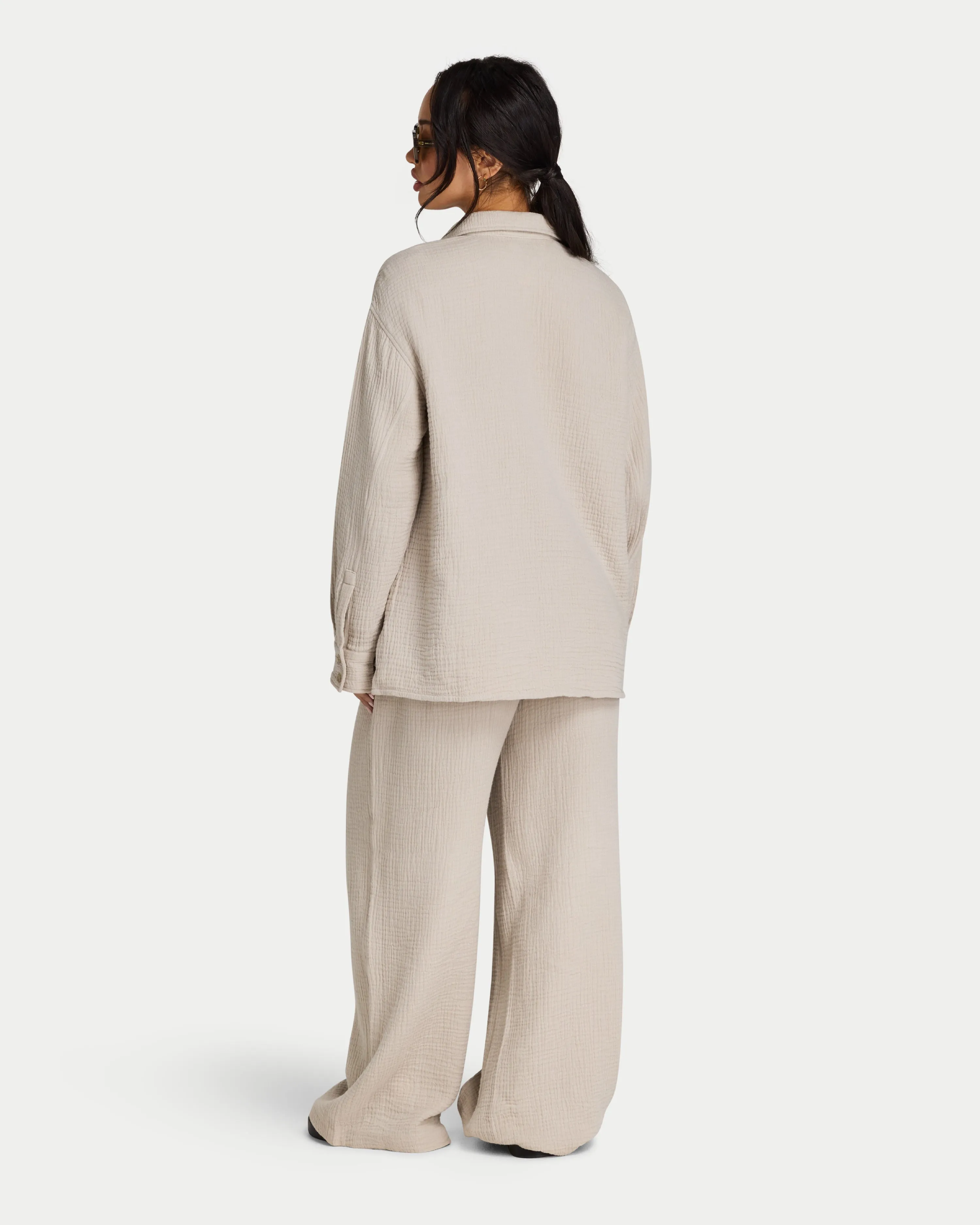 Womens Resort Long Sleeve Shirt sold by HERA product image thumbnail 4