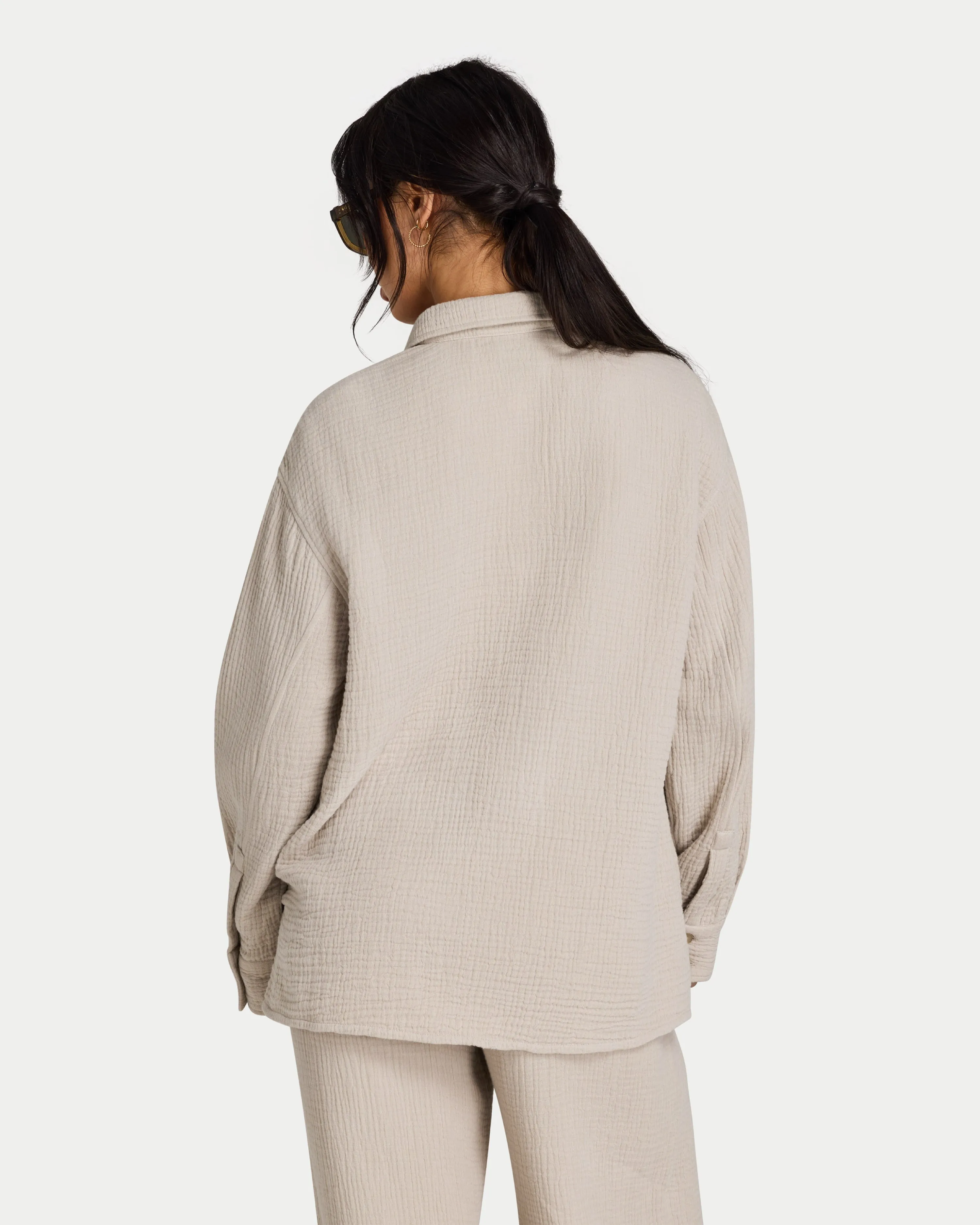Womens Resort Long Sleeve Shirt sold by HERA product image thumbnail 2