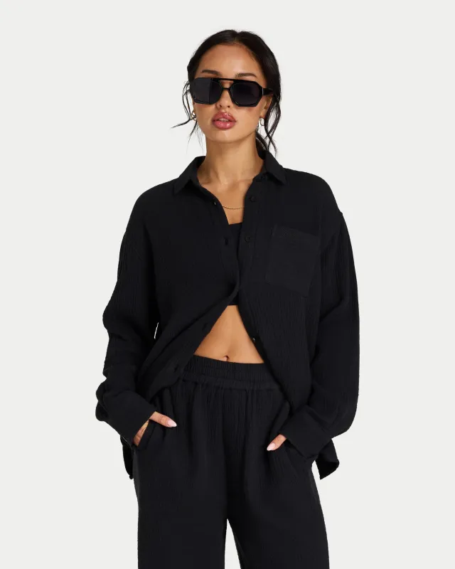 Womens Resort Long Sleeve Shirt made by HERA