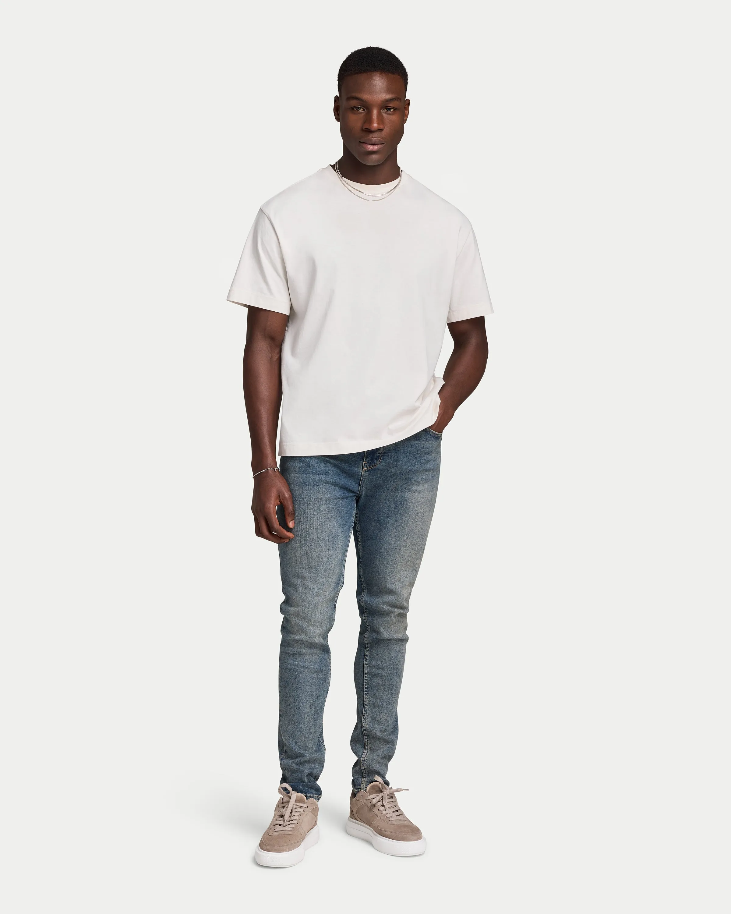 Mens Blanks Oversized T-shirt sold by HERA product image thumbnail 3