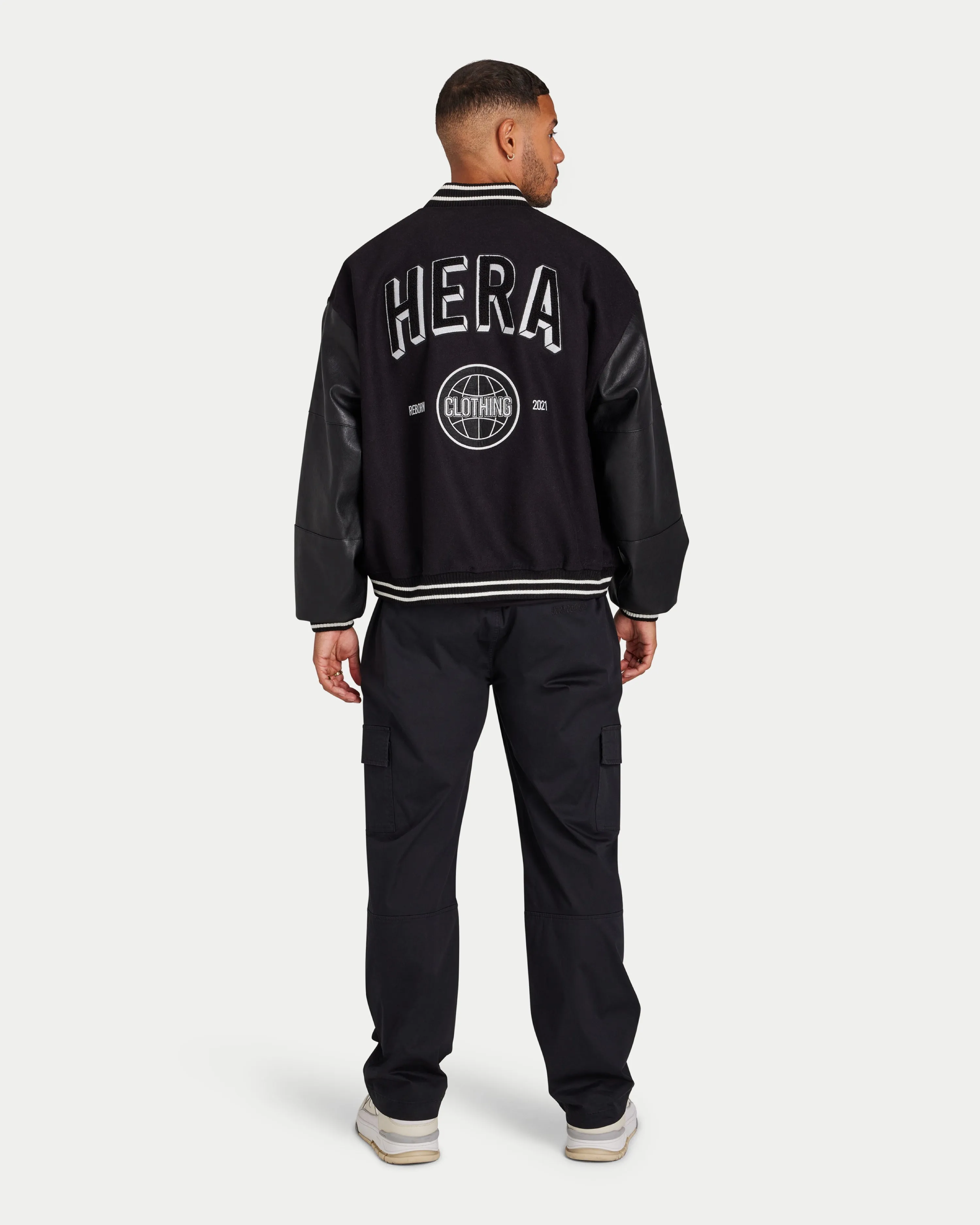 Mens Varsity Bomber Jacket sold by HERA product image thumbnail 4