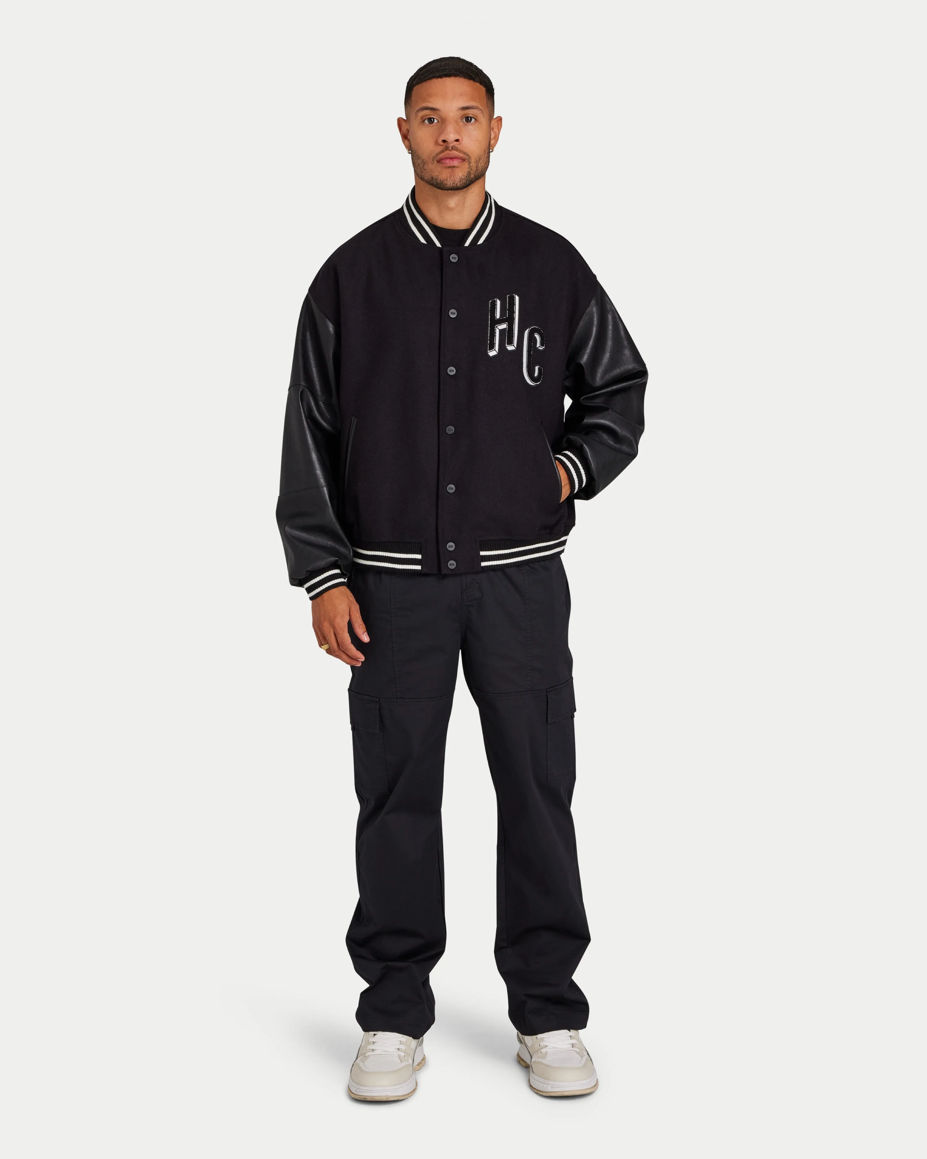 Mens Varsity Bomber Jacket sold by HERA product image thumbnail 3