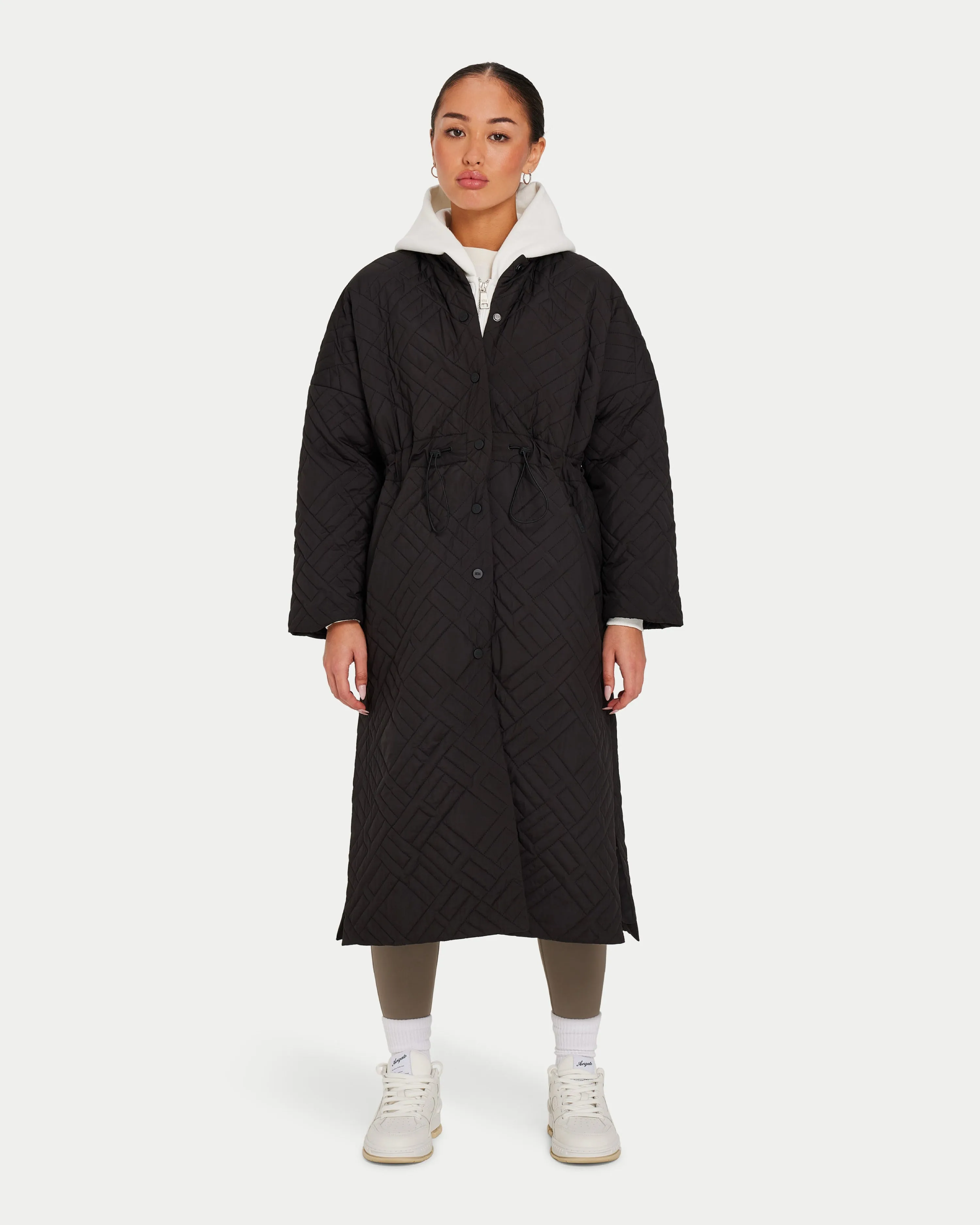 Womens Longline Puffer Jacket sold by HERA product image thumbnail 5