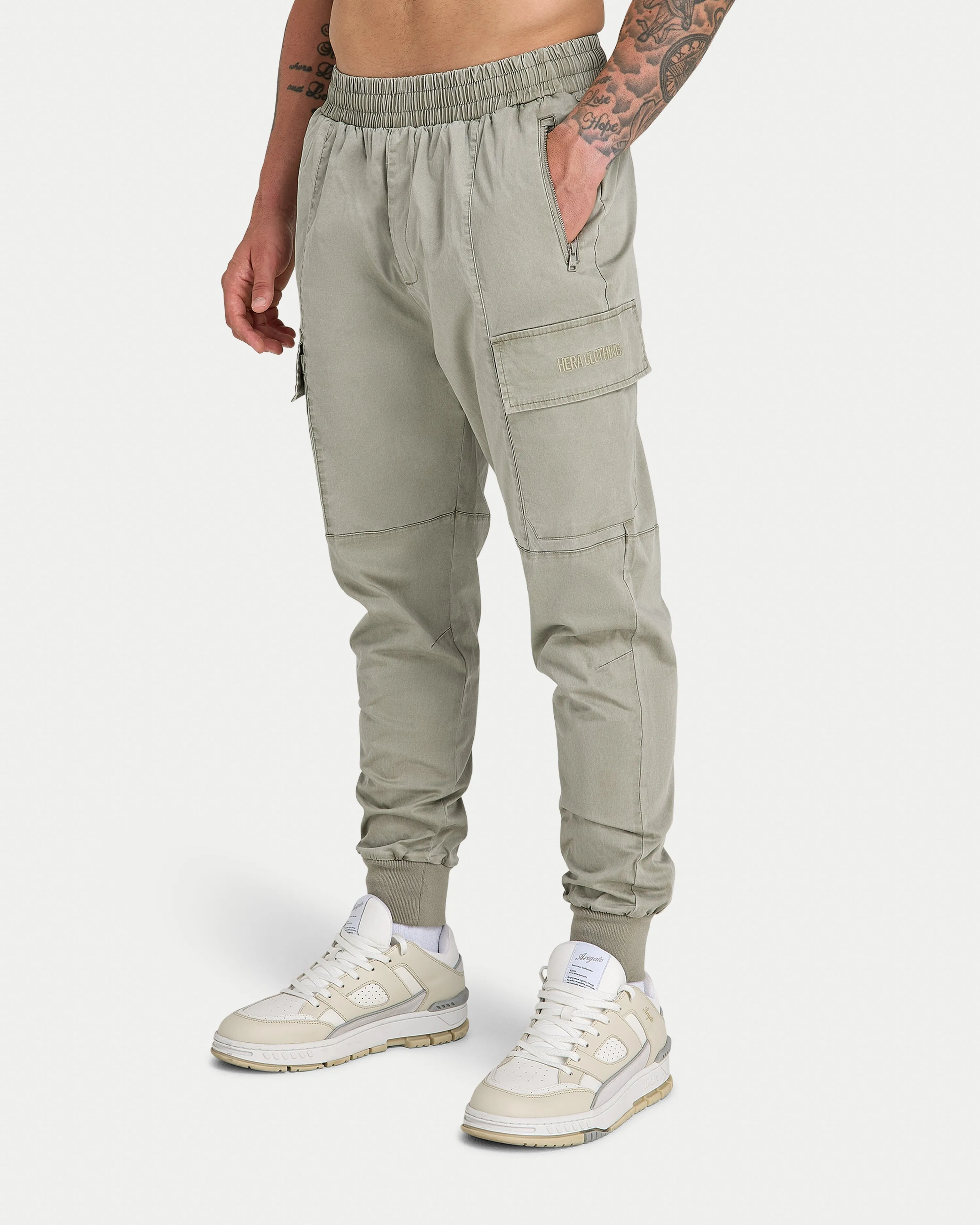 Mens Utility Tapered Cargo Pant sold by HERA product image thumbnail 3