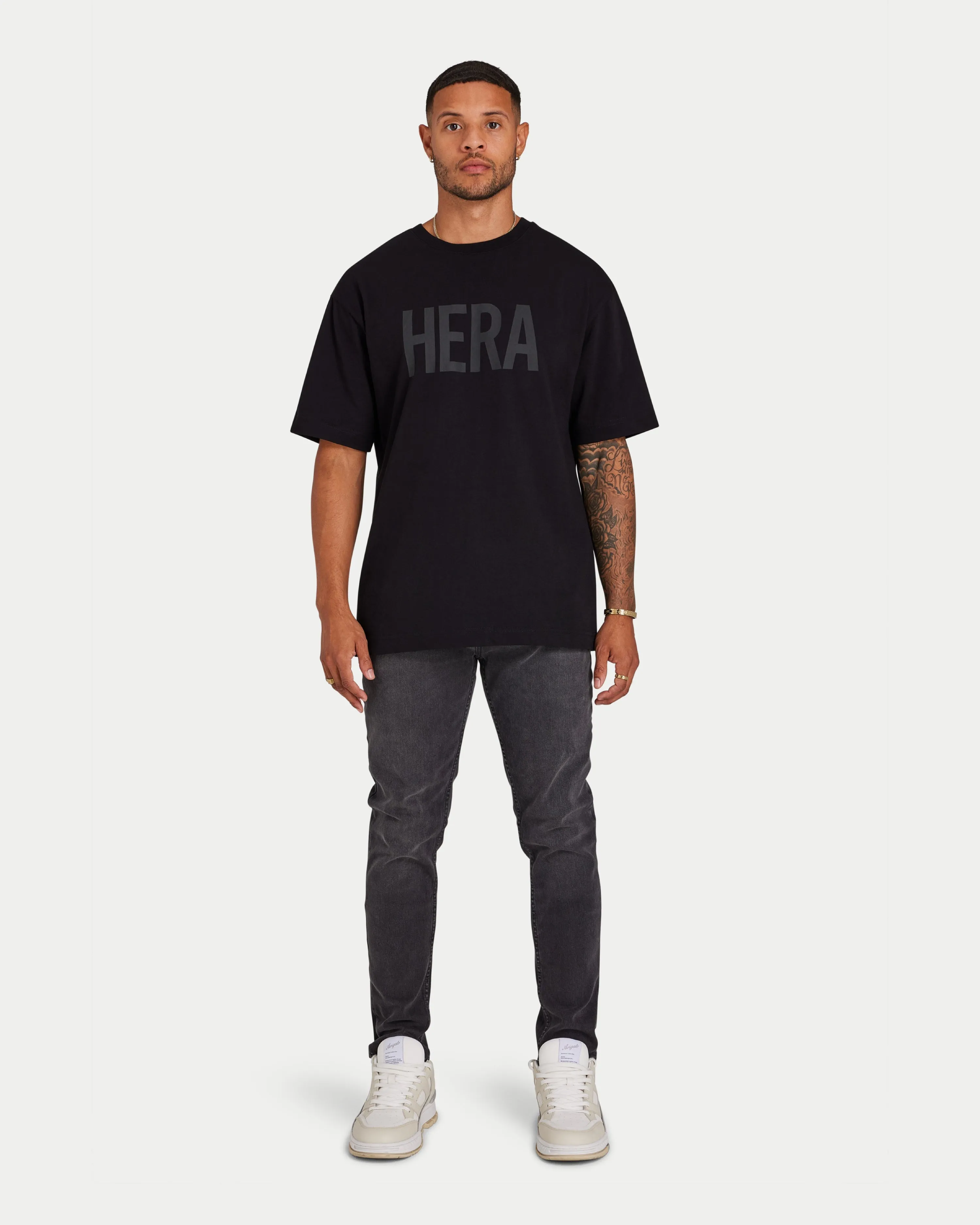 Mens Label Oversized T-Shirt sold by HERA product image thumbnail 4