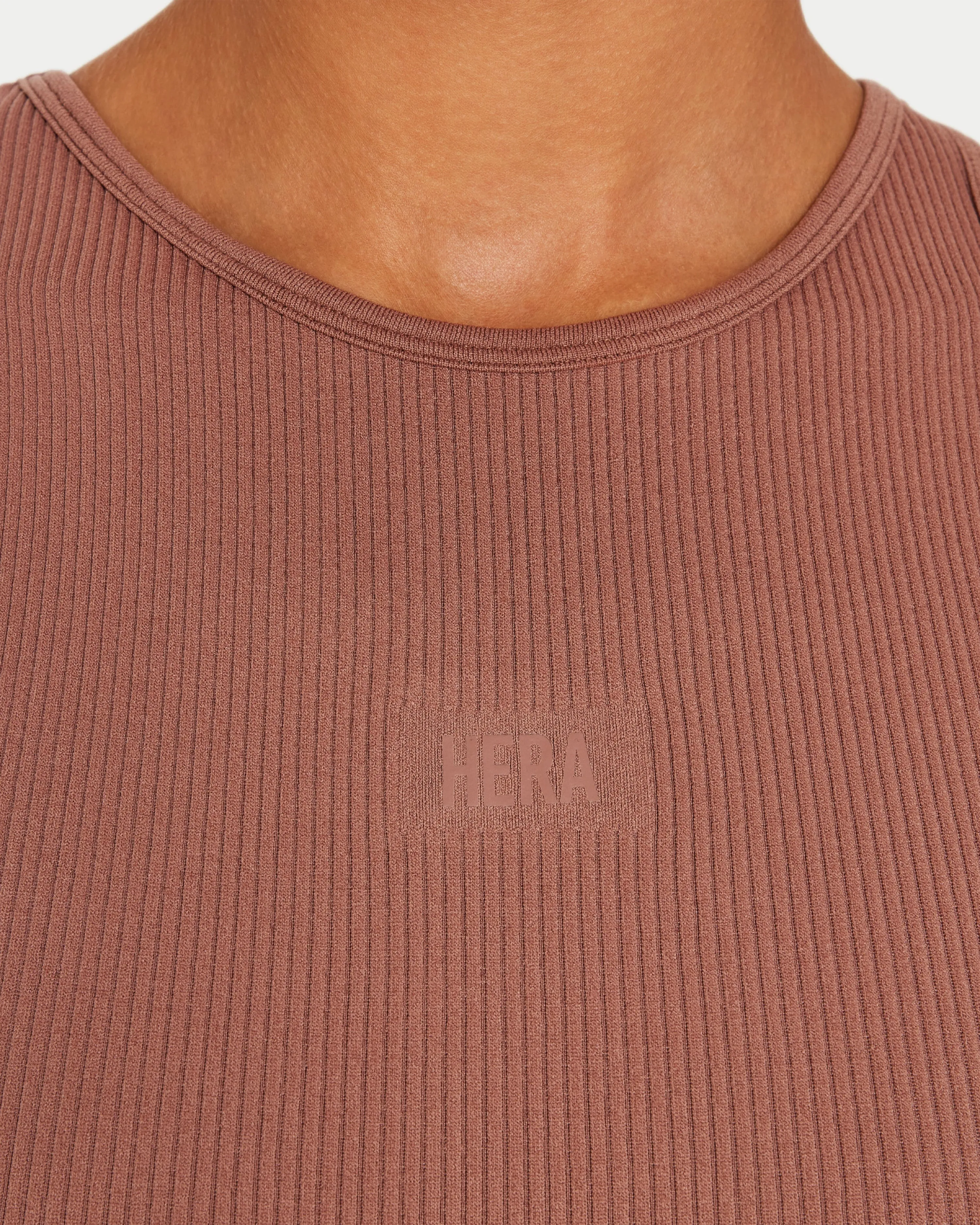Womens Ribbed Base Racer Midi Dress sold by HERA product image thumbnail 4