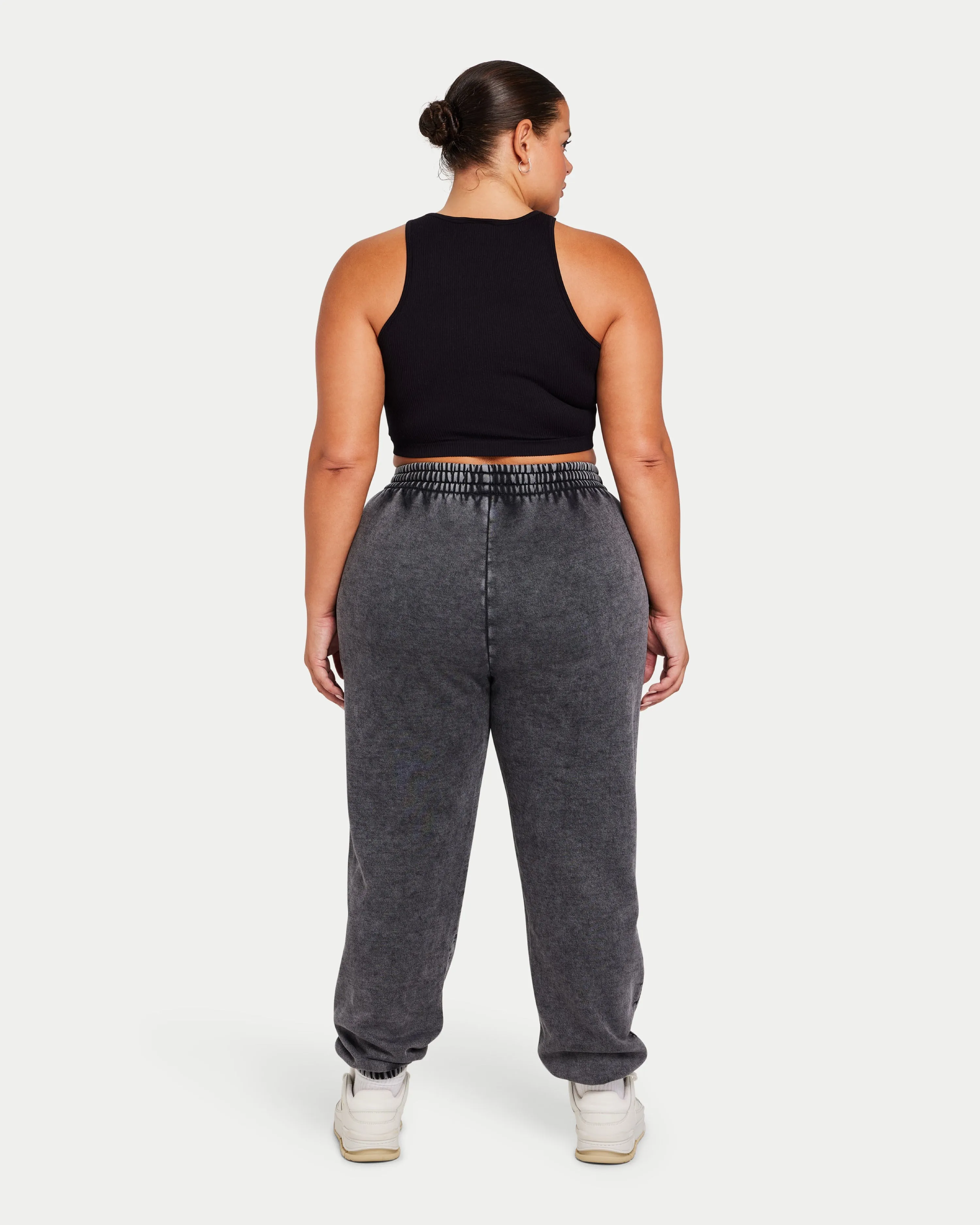 Womens Ribbed Base Racer Crop Top sold by HERA product image thumbnail 4