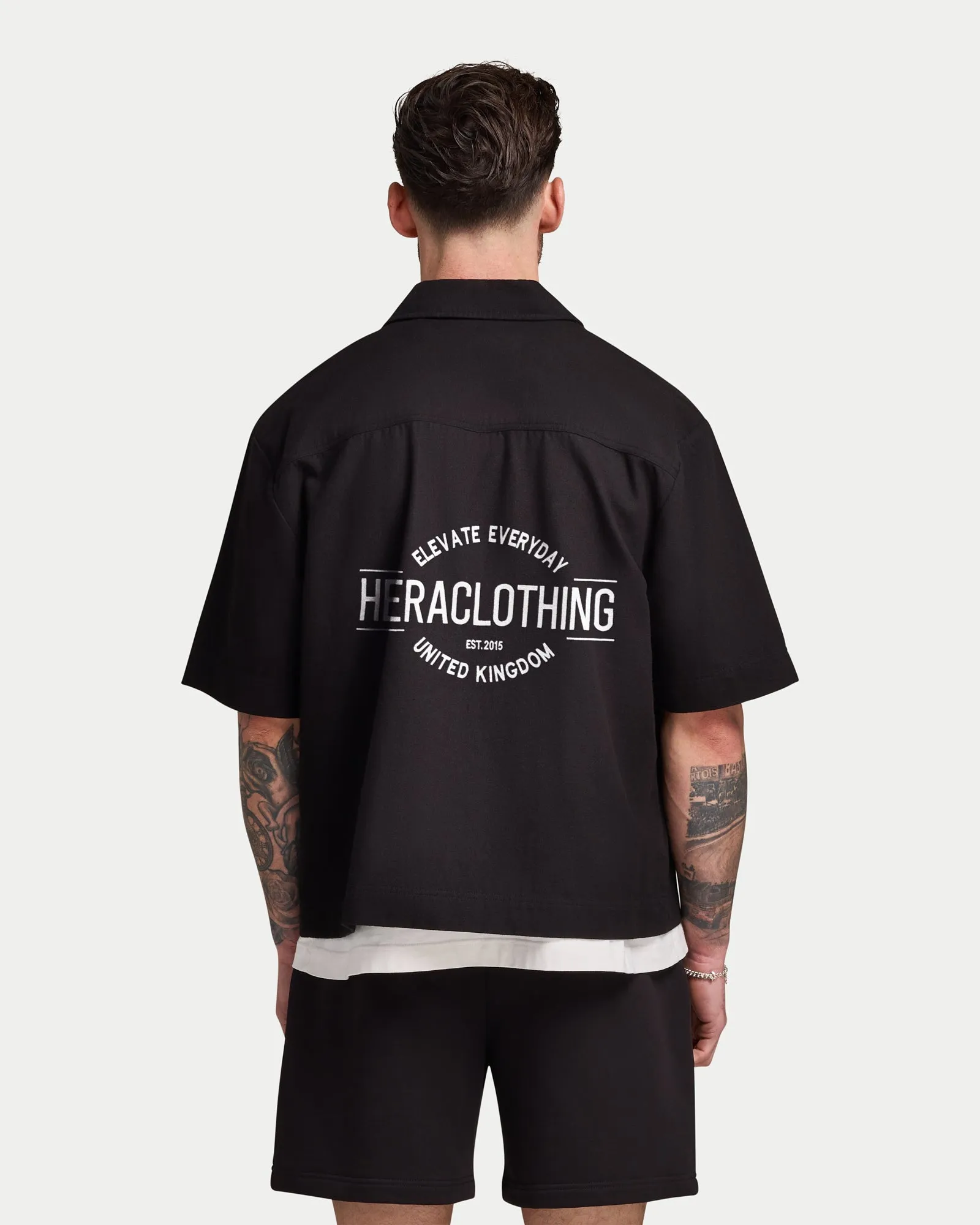 Mens Short Sleeve Cotton Shirt sold by HERA product image thumbnail 2