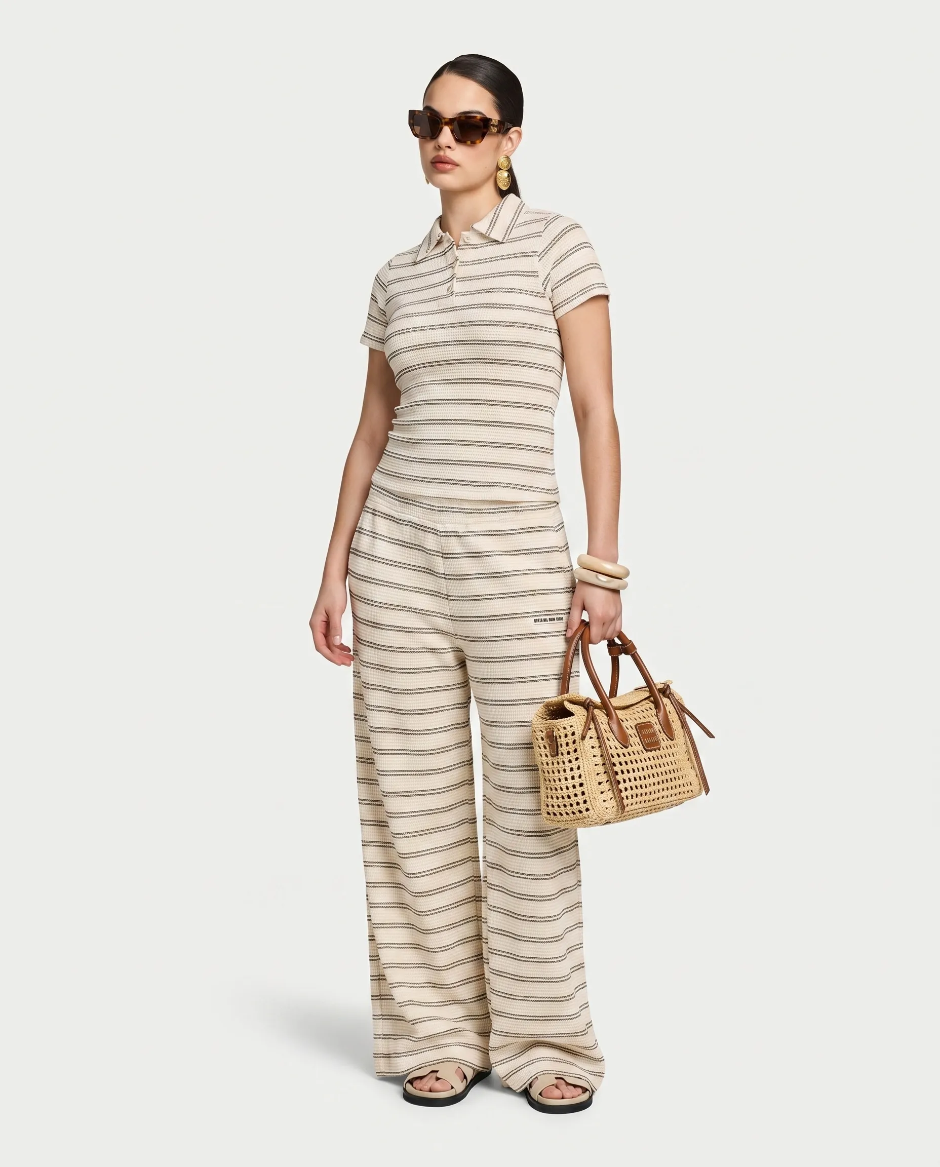 Womens Resort Striped Polo sold by HERA product image thumbnail 3
