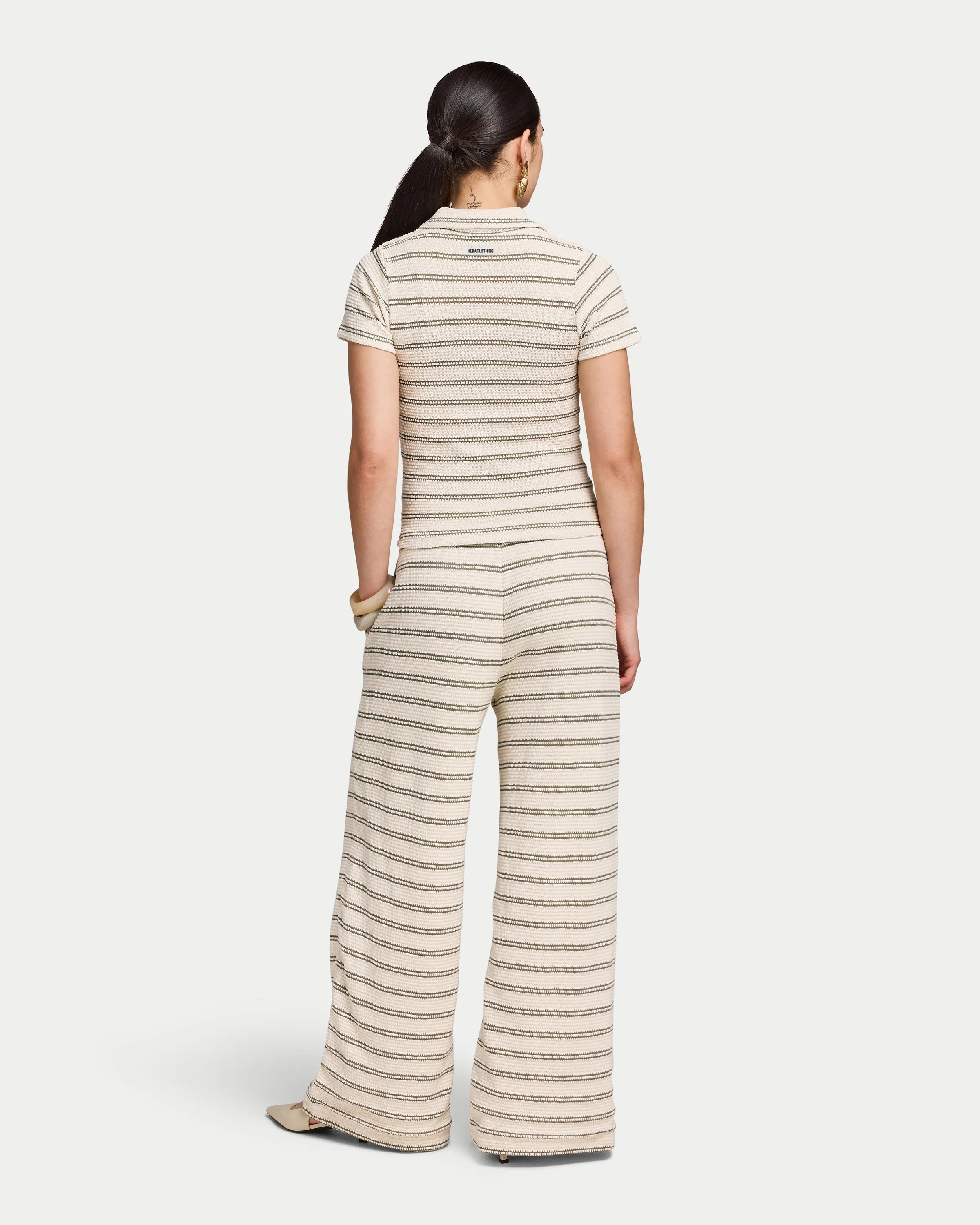 Womens Resort Striped Polo sold by HERA product image thumbnail 4
