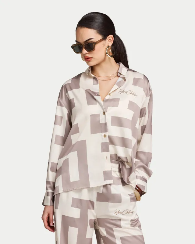 Womens Monogram Resort Shirt made by HERA