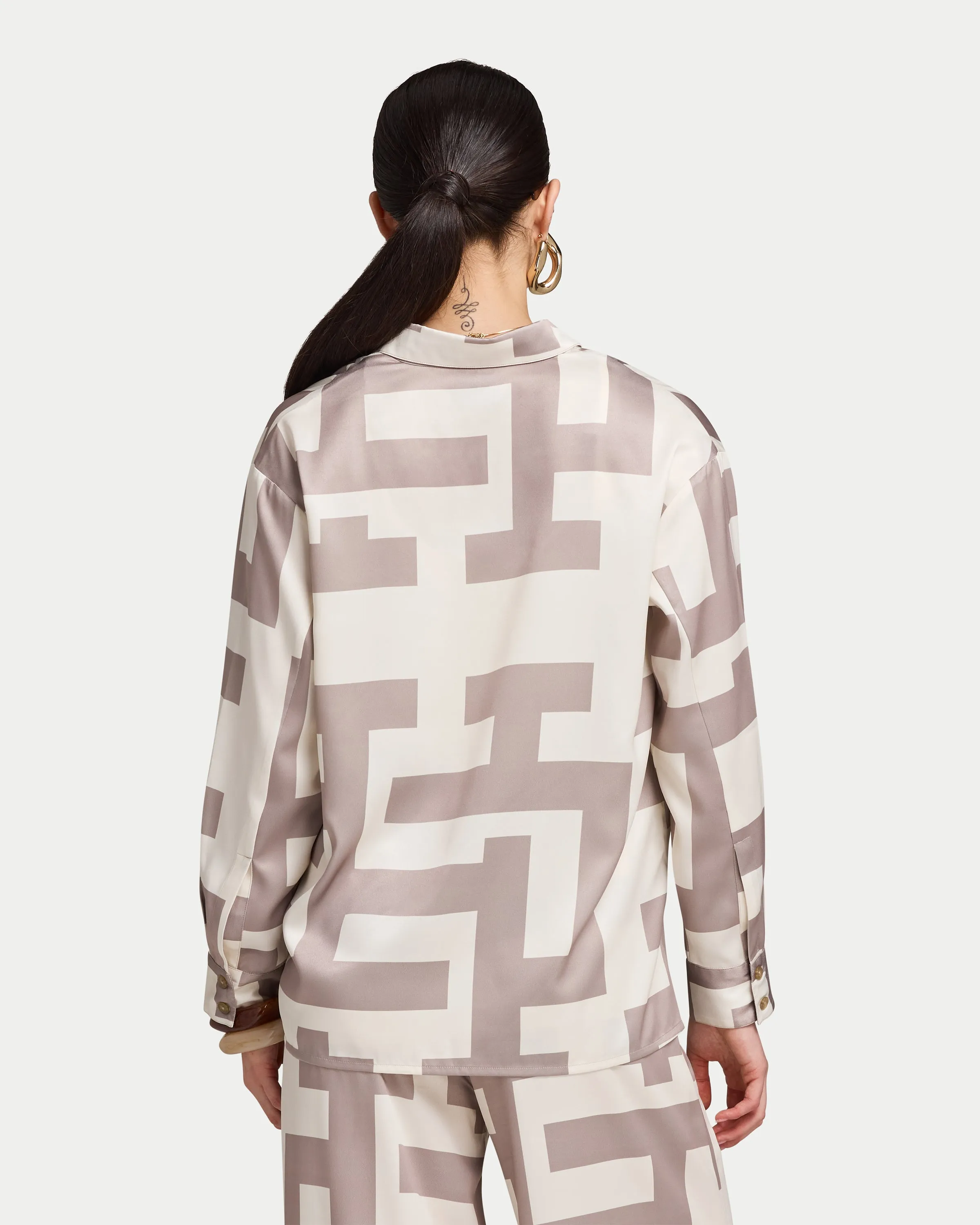 Womens Monogram Resort Shirt sold by HERA product image thumbnail 2