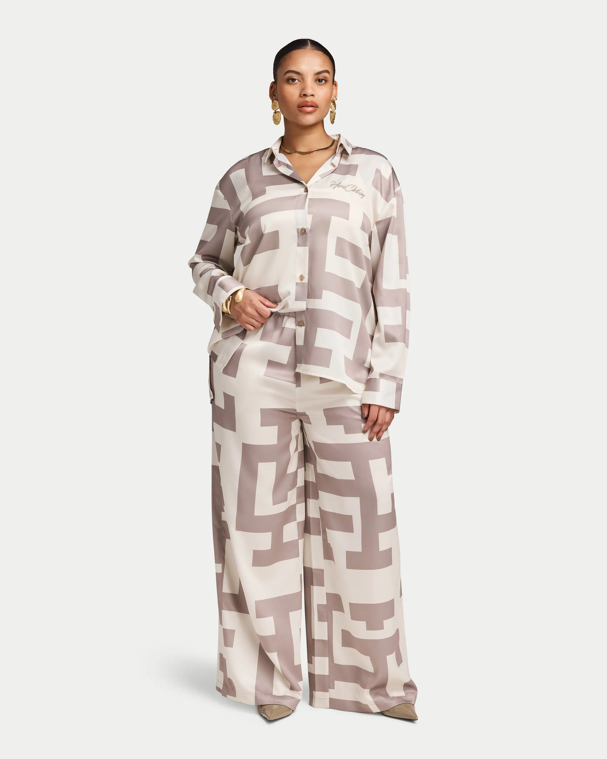 Womens Monogram Resort Shirt sold by HERA product image thumbnail 5