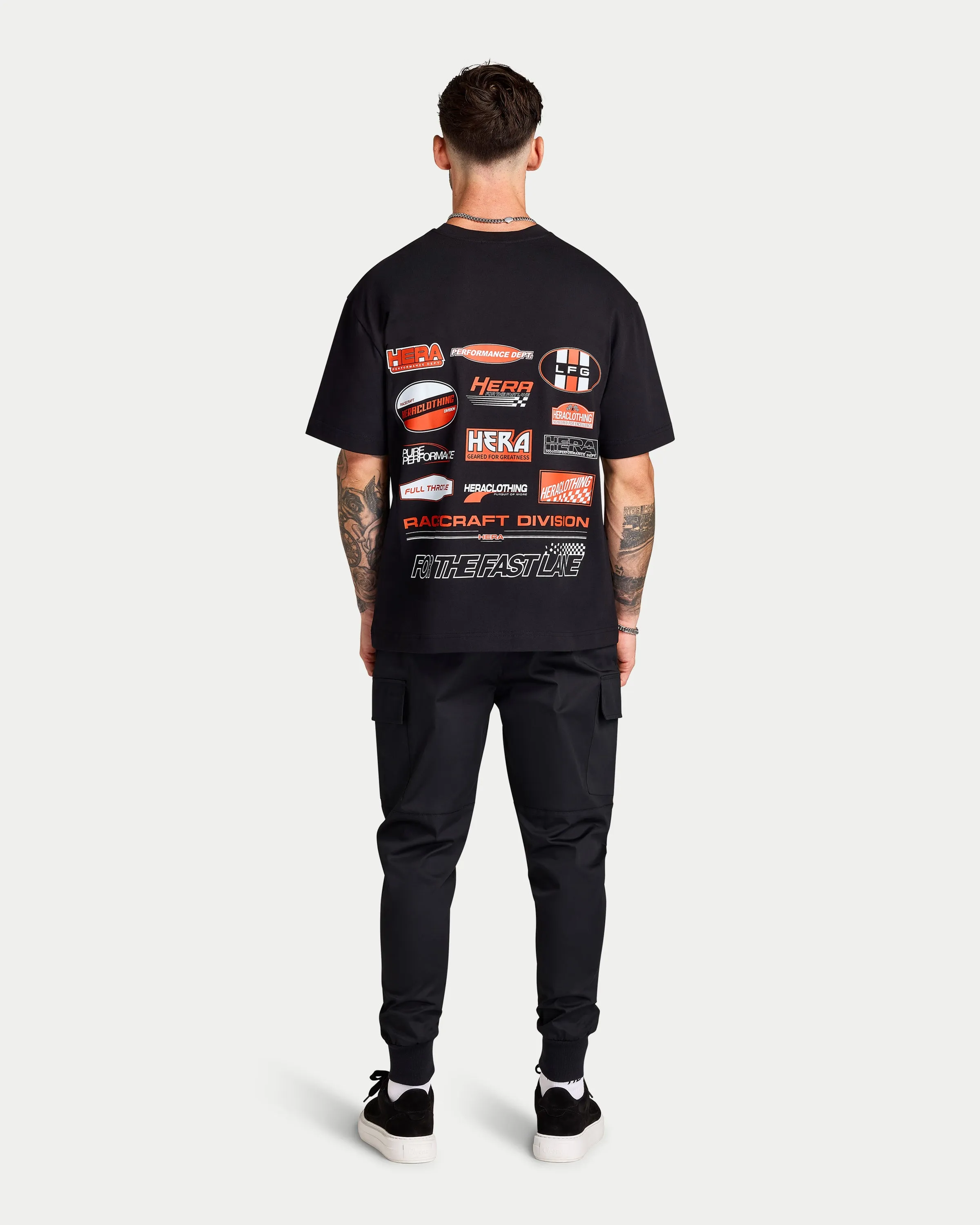 Mens Trackside T-shirt sold by HERA product image thumbnail 3