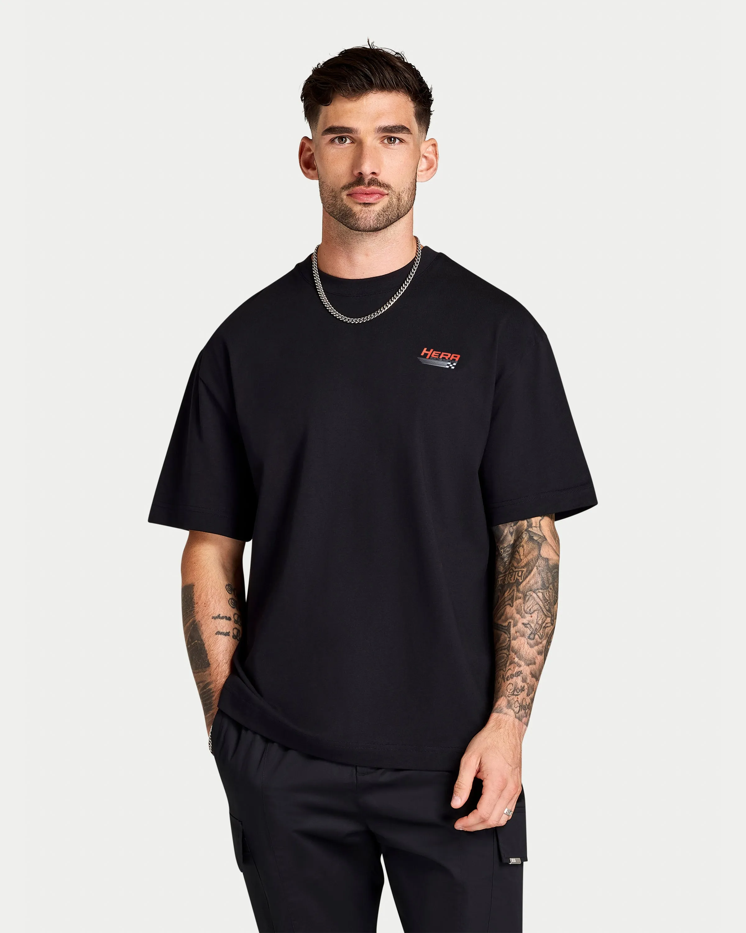 Mens Trackside T-shirt sold by HERA product image thumbnail 2