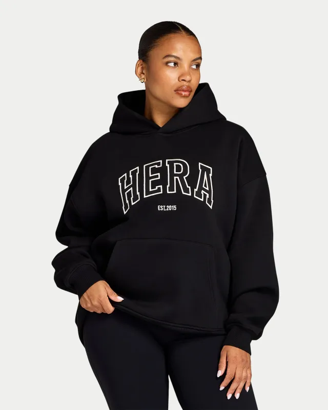 Womens 365 Applique Hoodie made by HERA