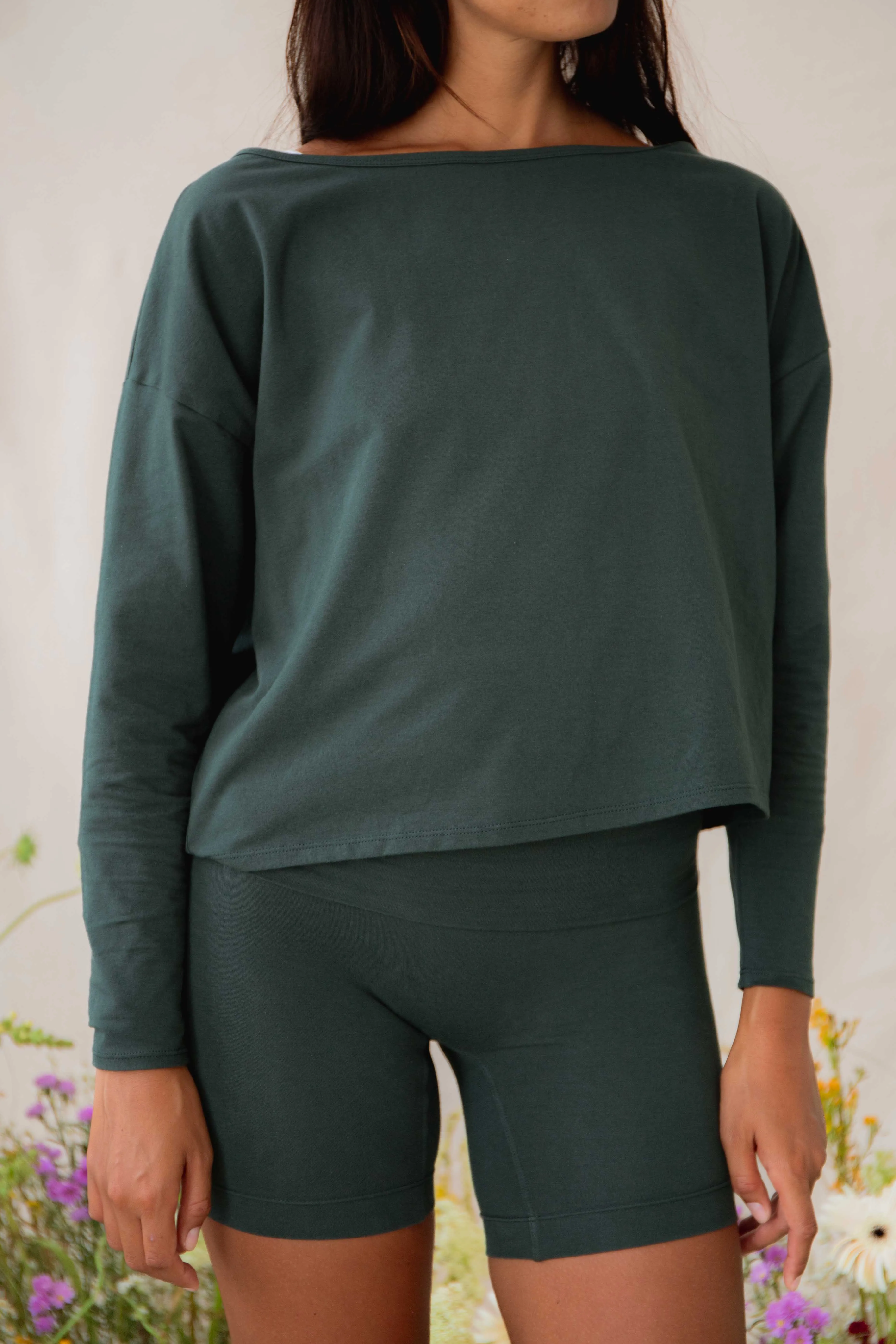 Eden Longsleeve Evergreen sold by Indigoluna product image thumbnail 5