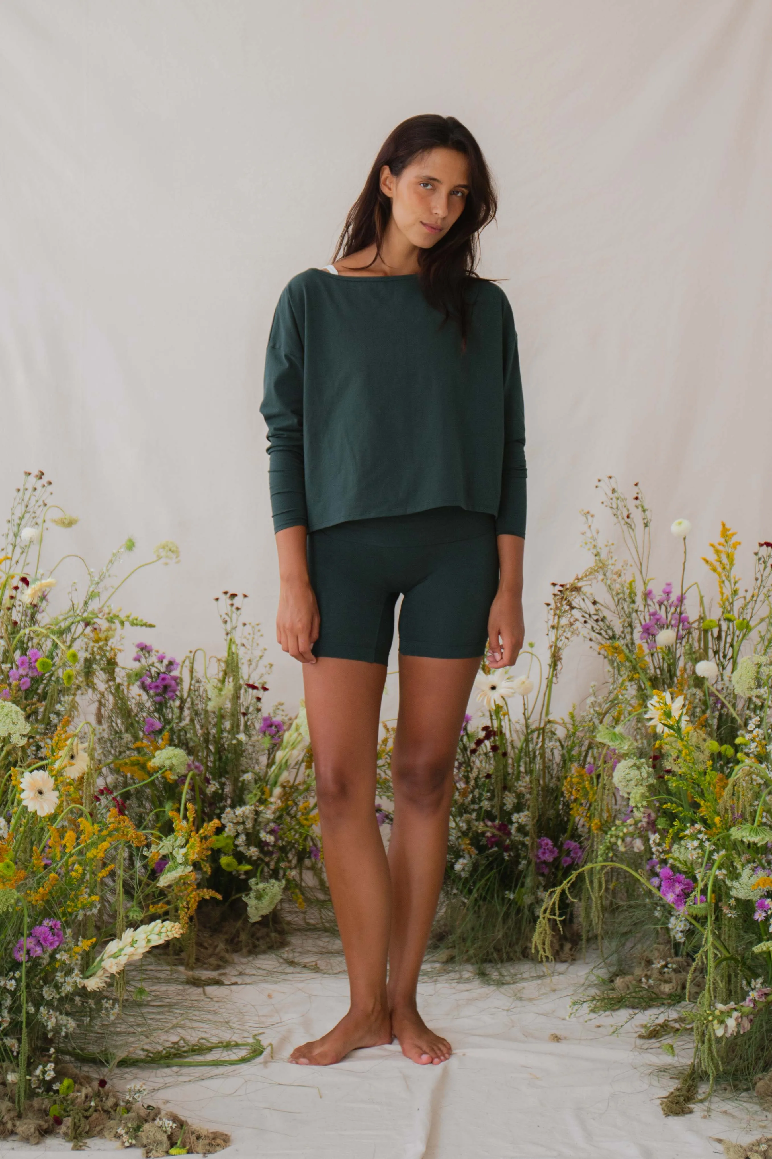 Eden Longsleeve Evergreen sold by Indigoluna product image thumbnail 2