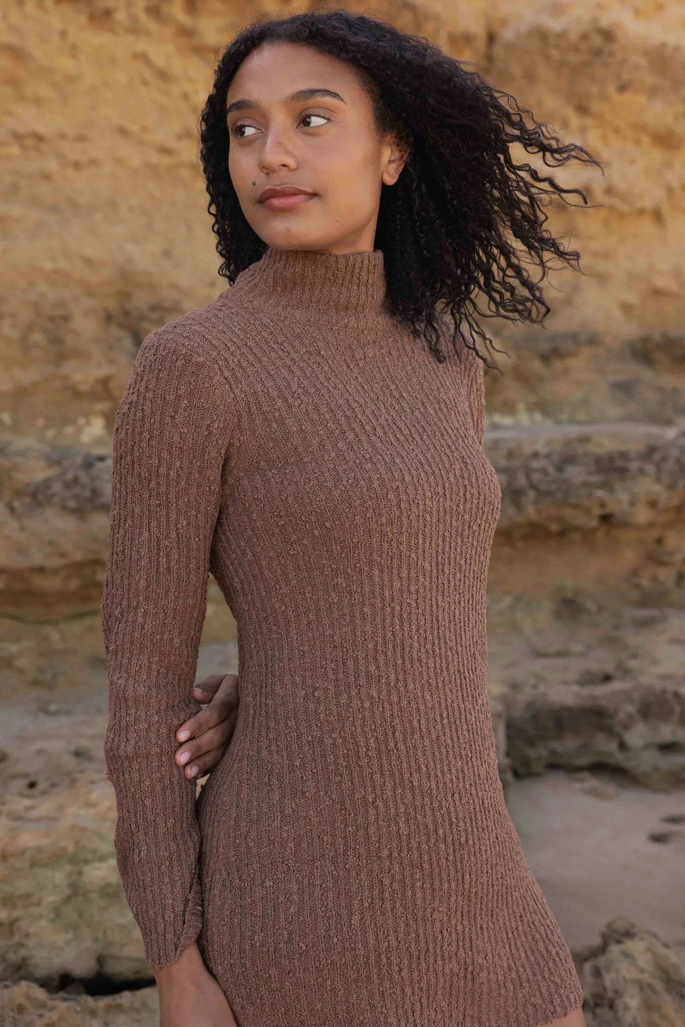 Olivia Dress Pecan sold by Indigoluna product image thumbnail 2