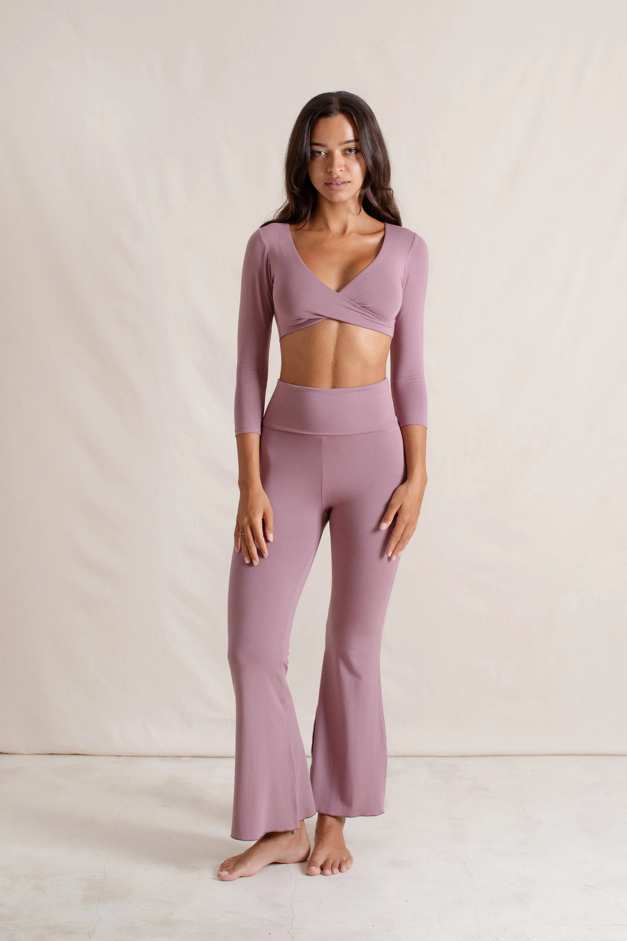 Agni Flares Mauve sold by Indigoluna product image thumbnail 3