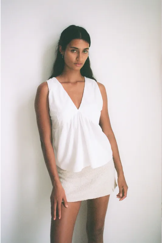 Mökki Top Off White made by Indigoluna
