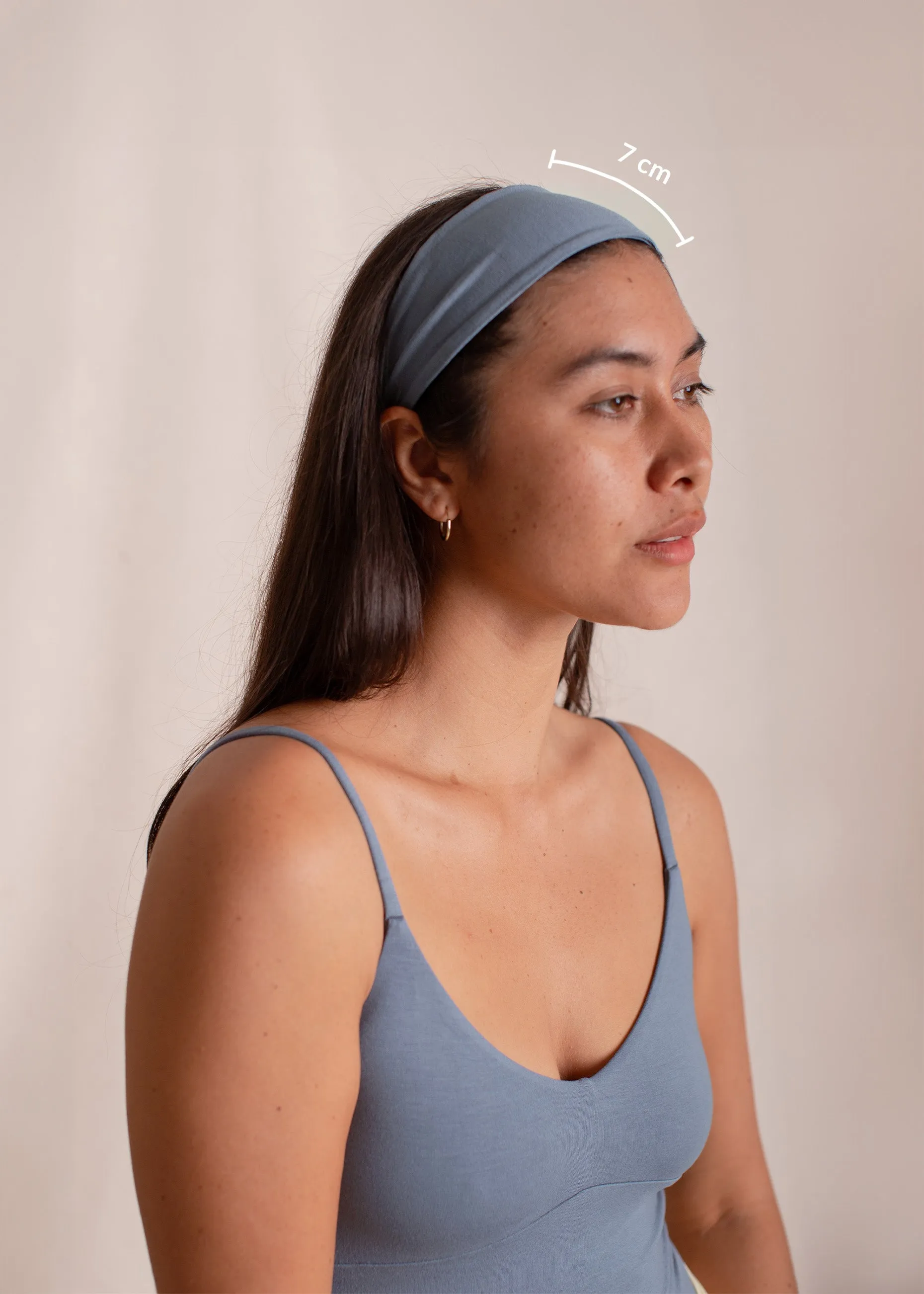 Bella Headband Slate sold by Indigoluna product image thumbnail 5