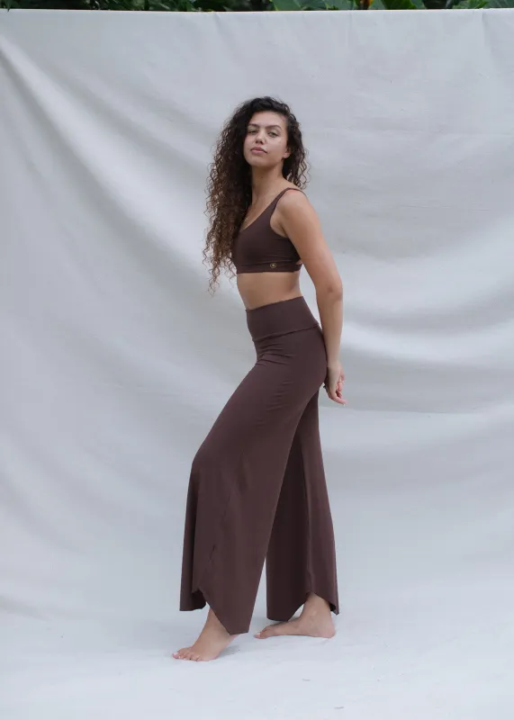 Layla Flares Carob - Tall made by Indigoluna
