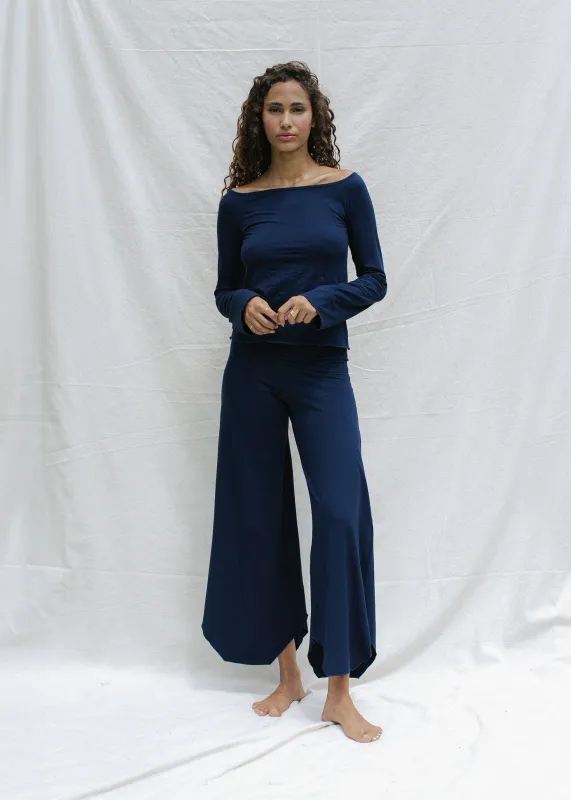 Layla Flares Navy made by Indigoluna