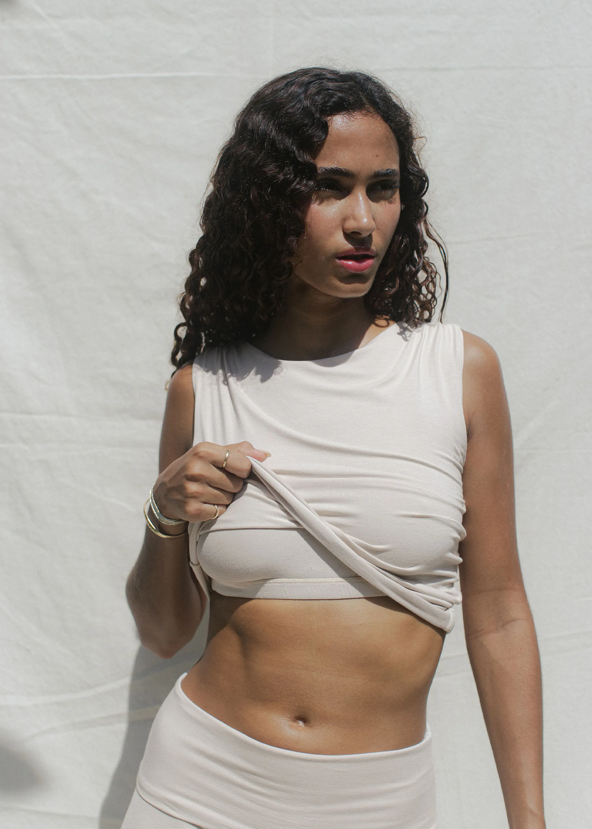 Layla Tank Pearl sold by Indigoluna product image thumbnail 2