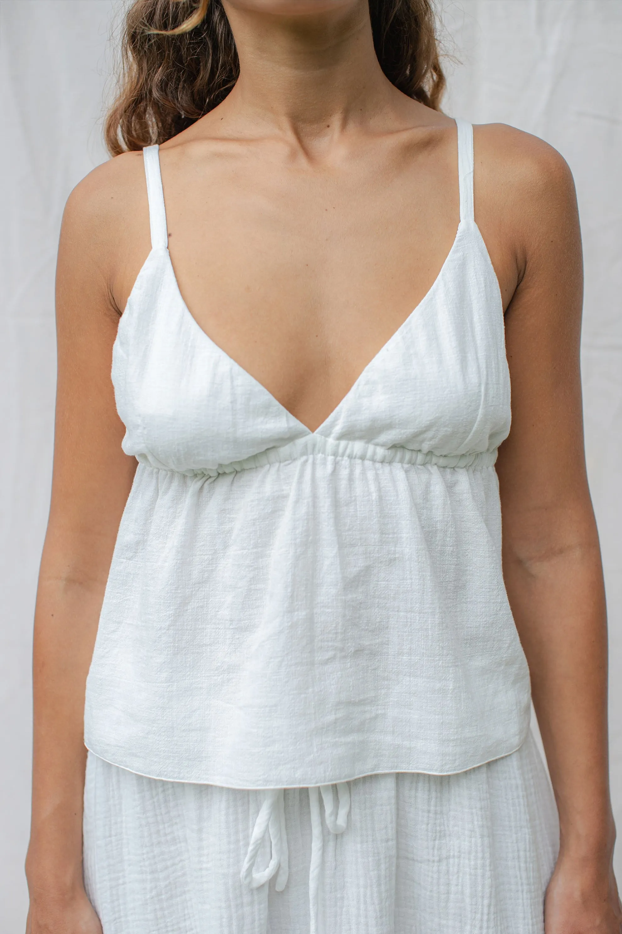 Mökki Halter Top Off White sold by Indigoluna product image thumbnail 5