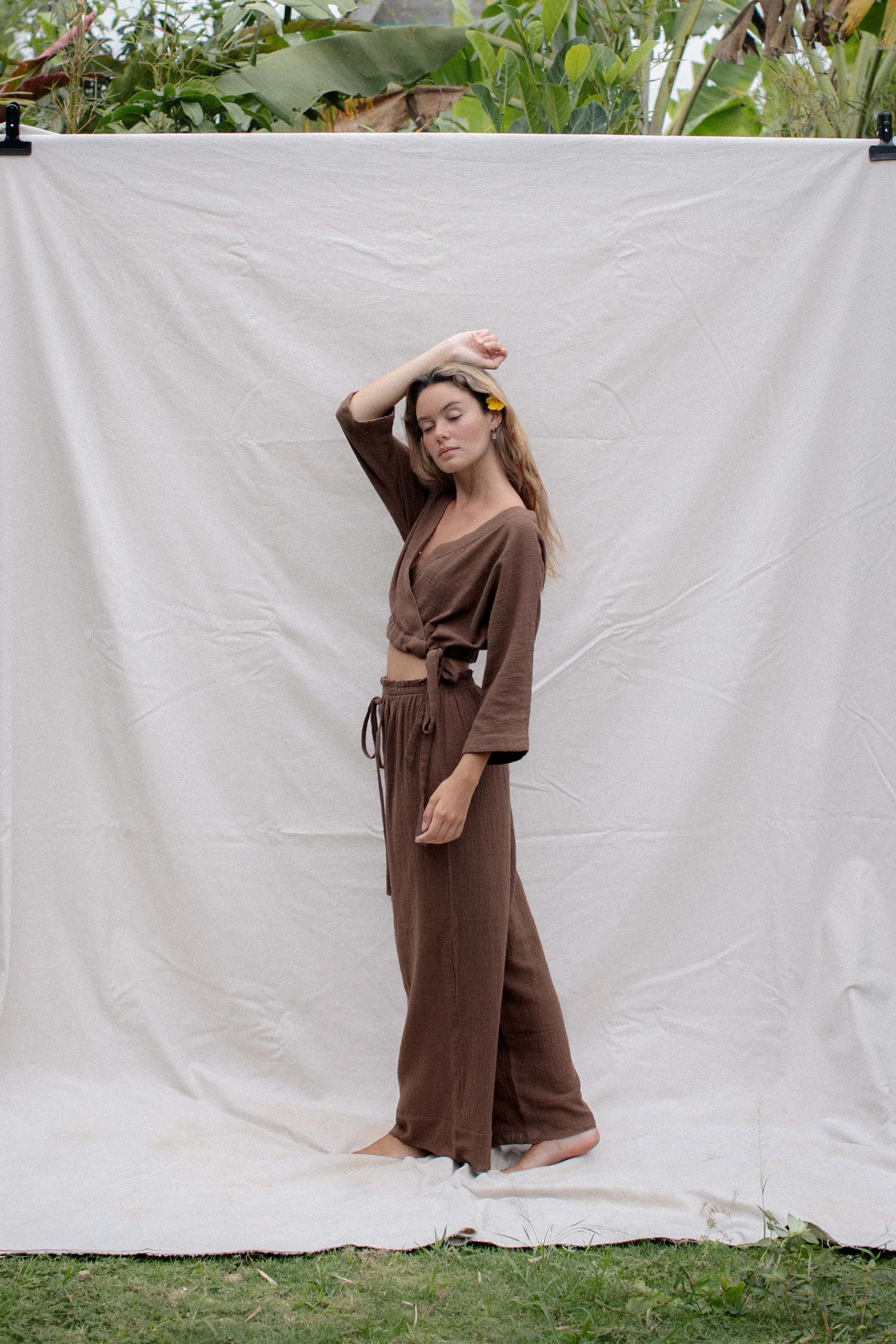 Flow Pants Chestnut sold by Indigoluna product image thumbnail 2