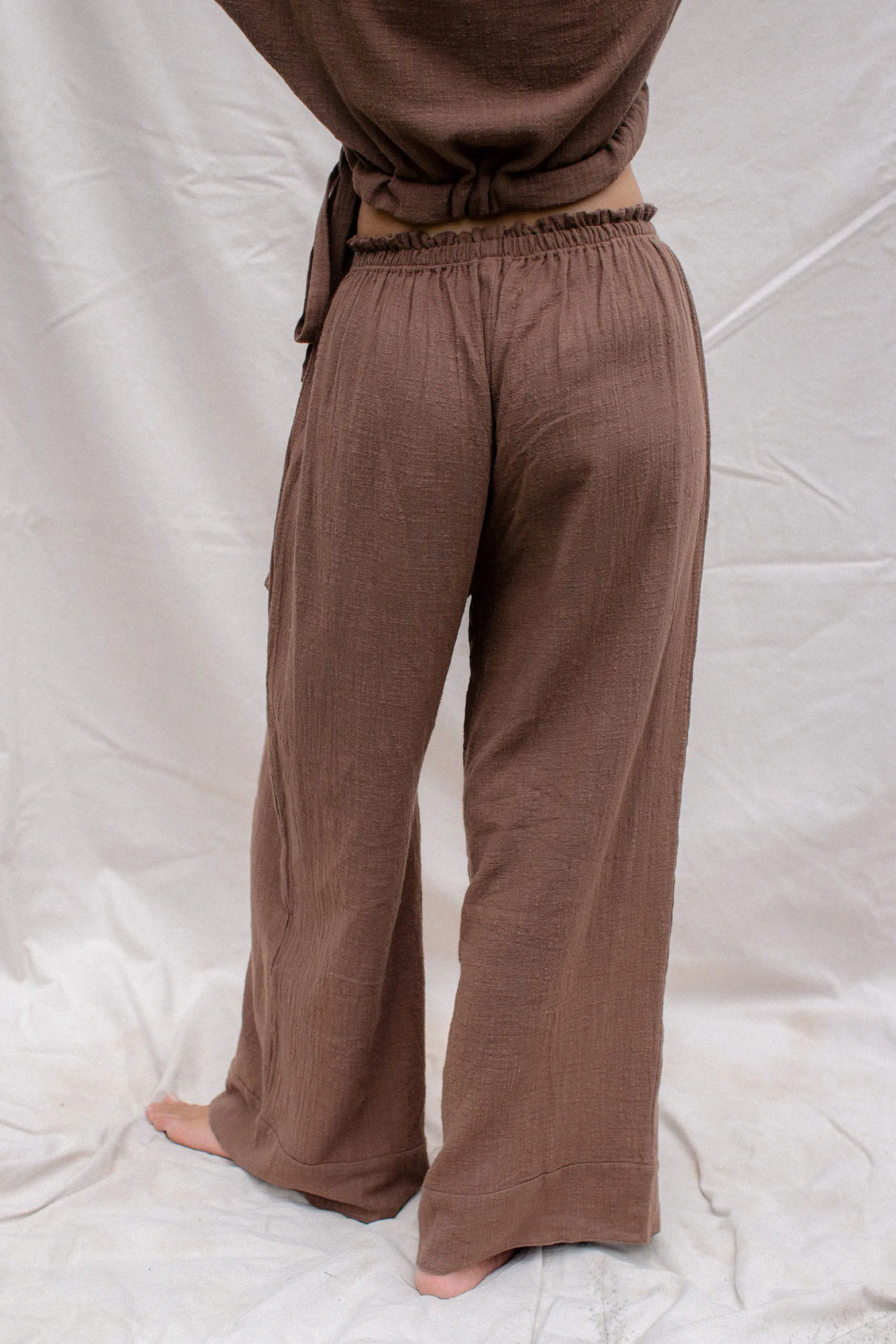 Flow Pants Chestnut sold by Indigoluna product image thumbnail 5