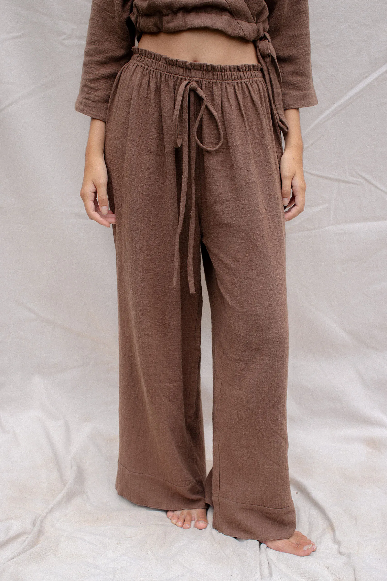 Flow Pants Chestnut sold by Indigoluna product image thumbnail 4