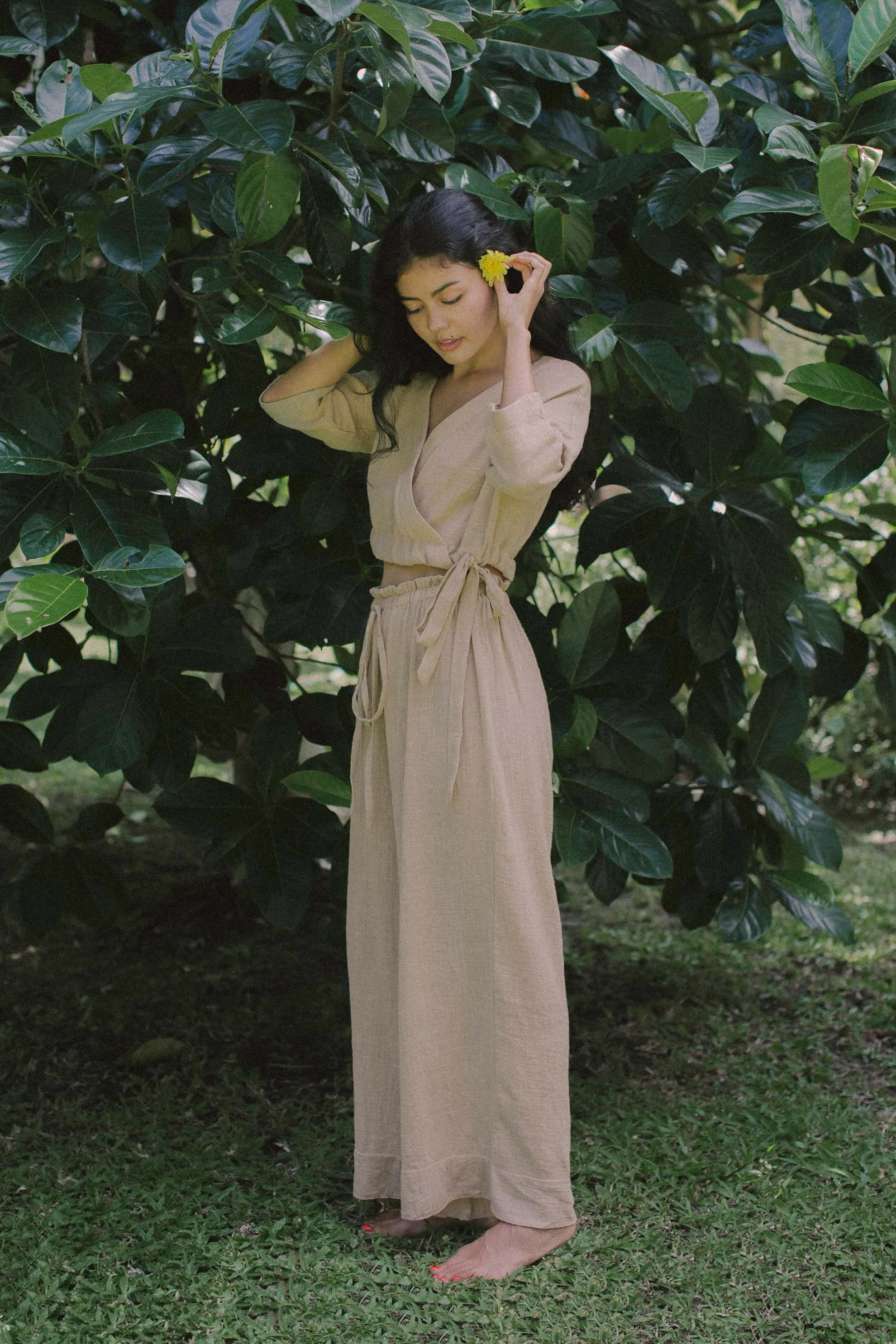 Flow Pants Sandshell sold by Indigoluna product image thumbnail 4