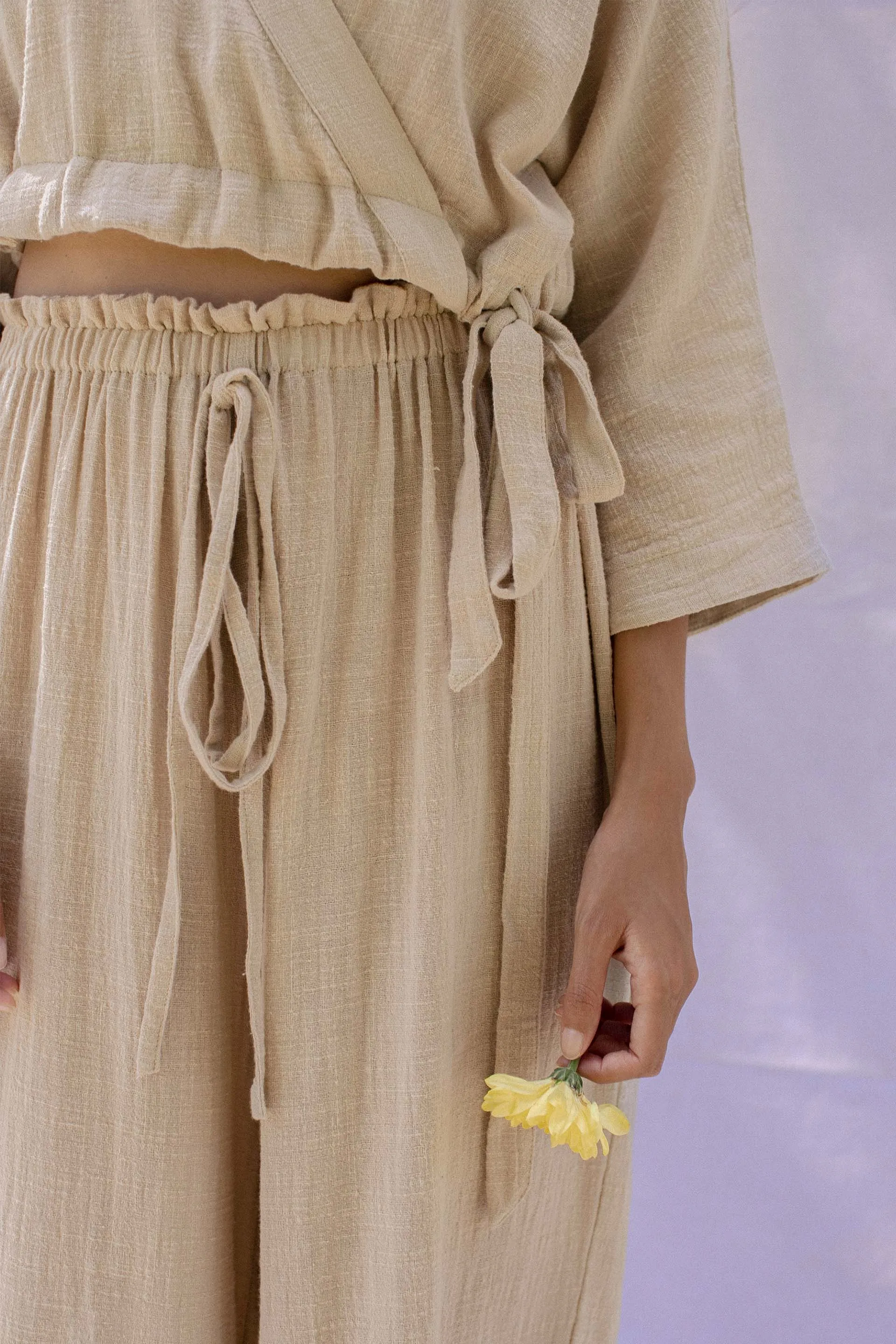 Flow Pants Sandshell sold by Indigoluna product image thumbnail 5