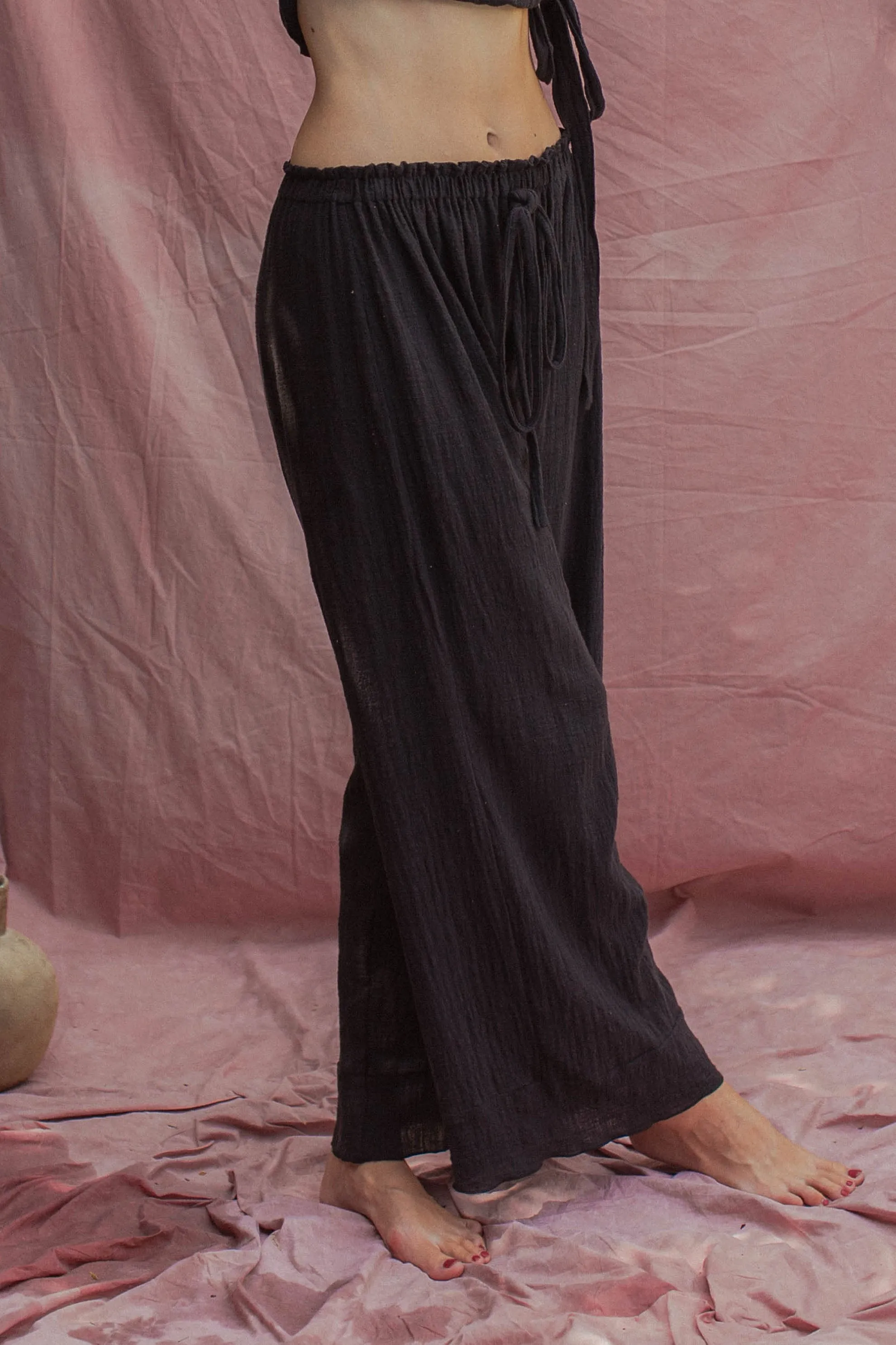 Flow Pants Black sold by Indigoluna product image thumbnail 4