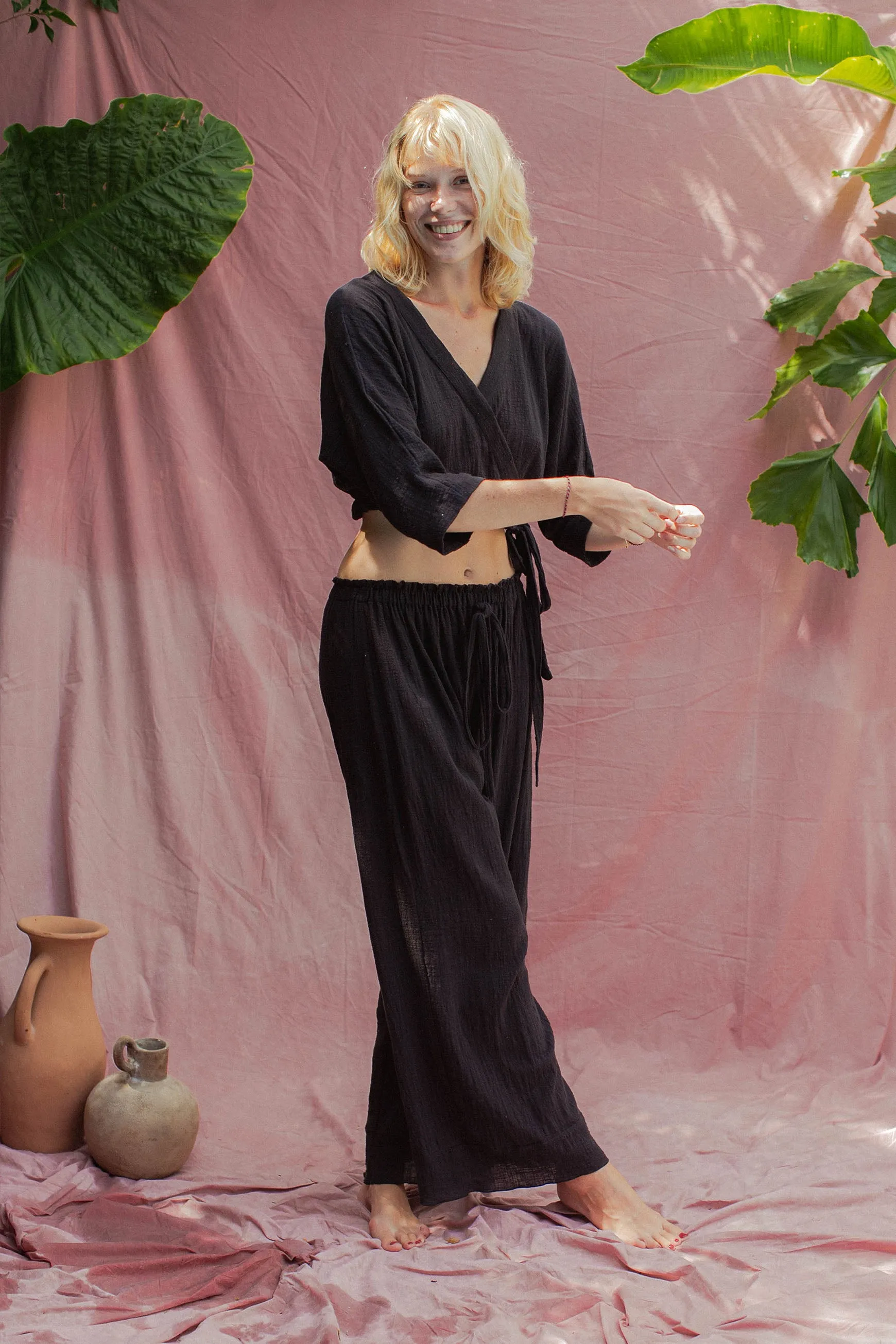Flow Pants Black sold by Indigoluna product image thumbnail 3
