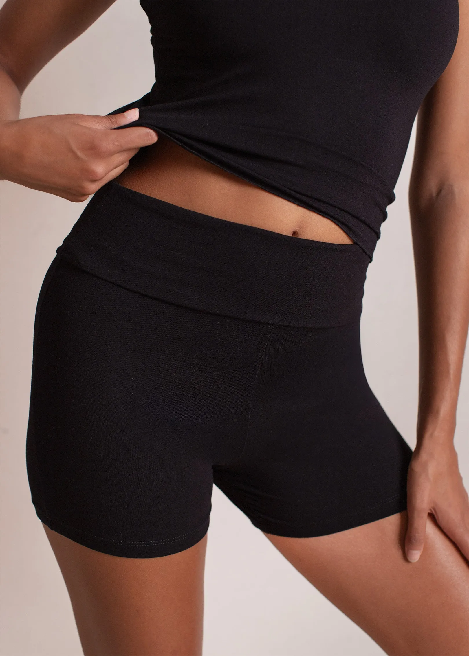 Moon Shorts Black sold by Indigoluna product image thumbnail 4