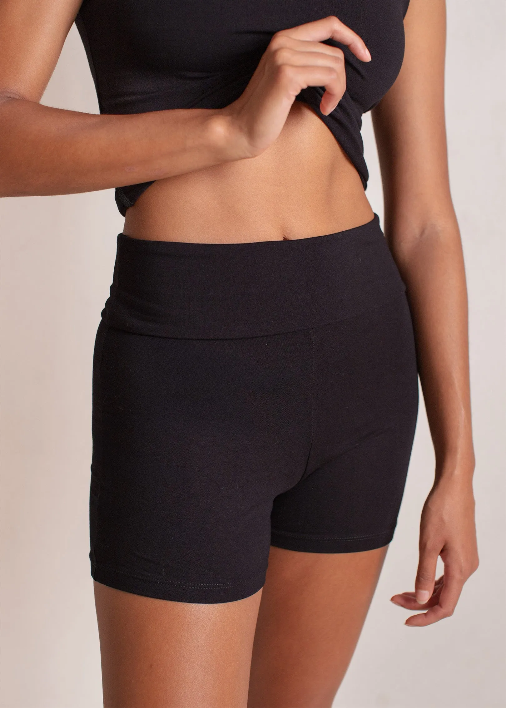 Moon Shorts Black sold by Indigoluna