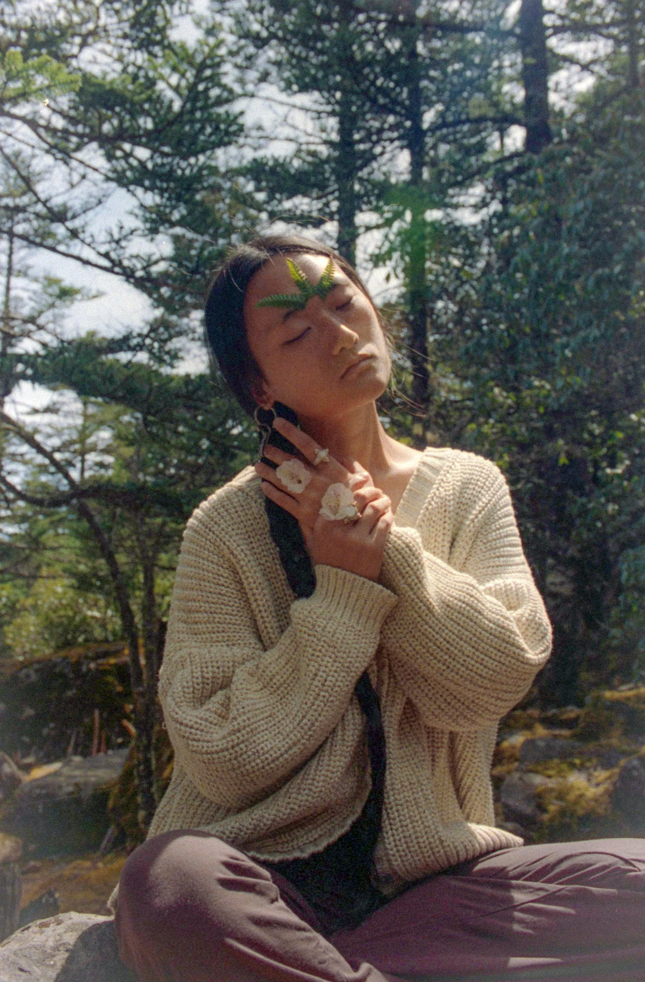 Helga Cardigan Oat sold by Indigoluna product image thumbnail 3